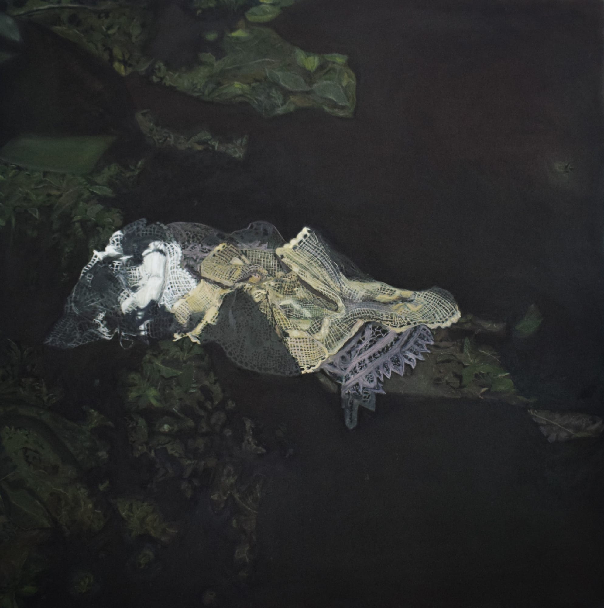 Tikal Smildiger, Tela en el monte, 2024