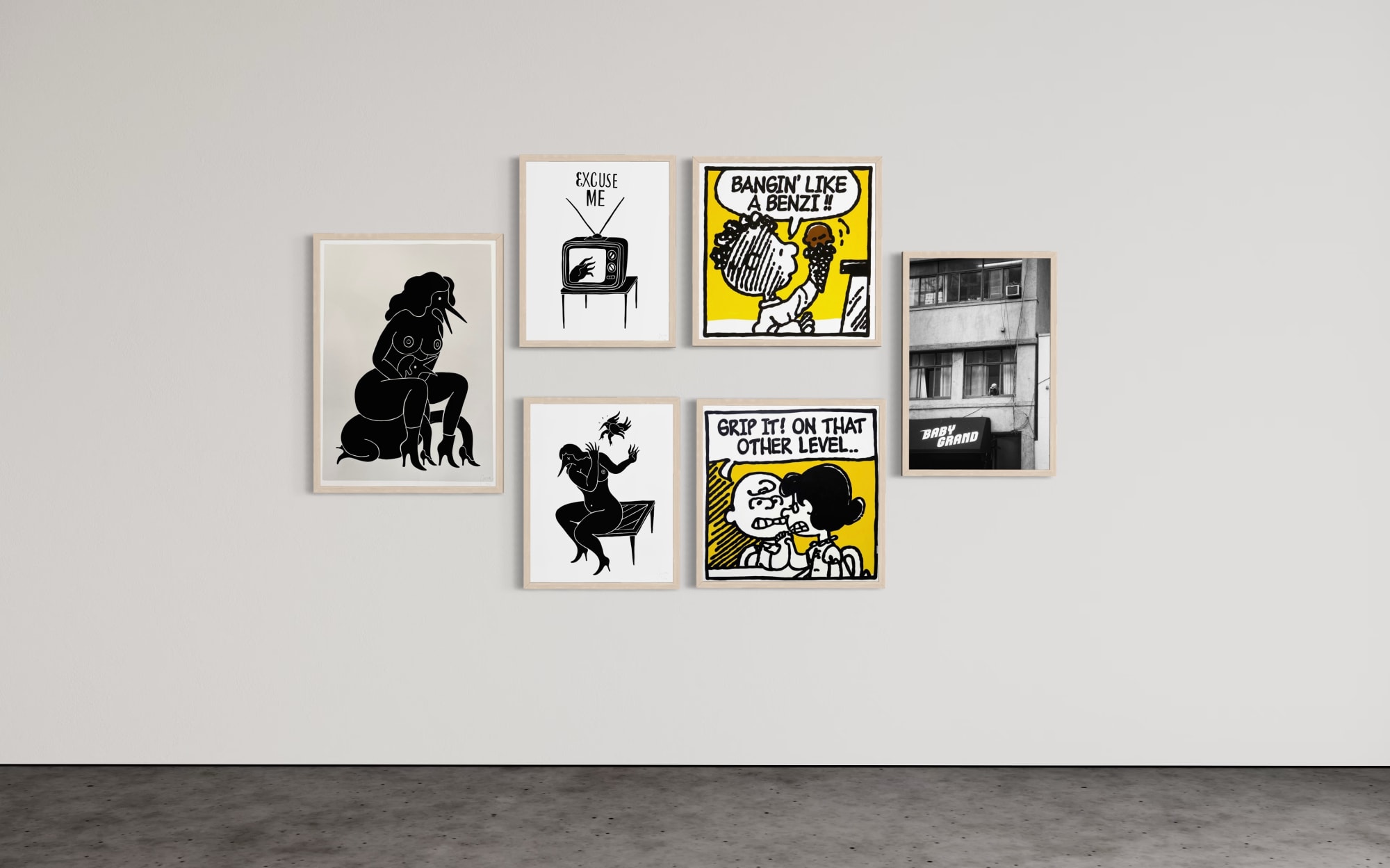 Left to right: Parra, Mark Drew, Kelly de Geer