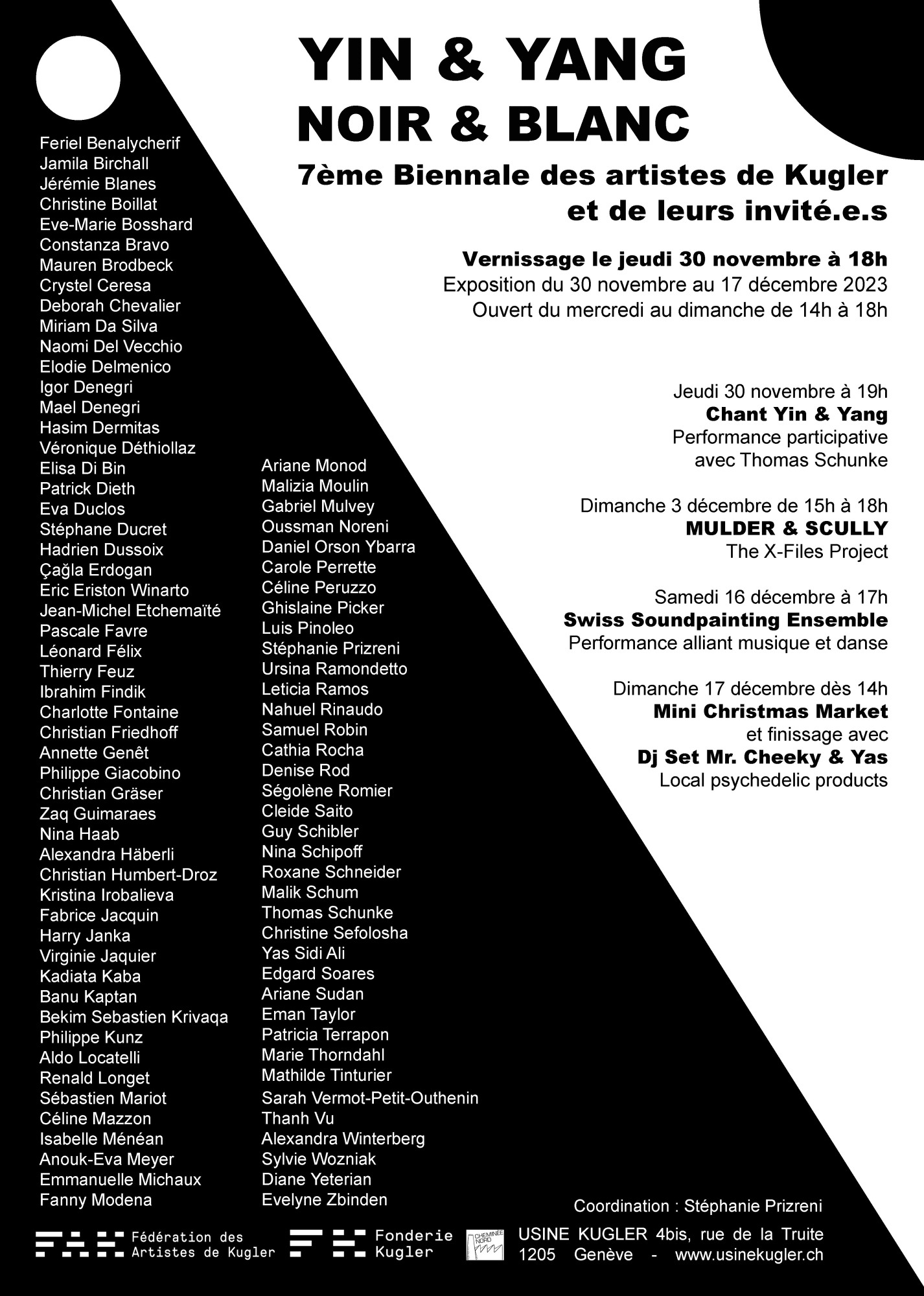 YIN & YANG NOIR & BLANC, GENEVA, SWITZERLAND