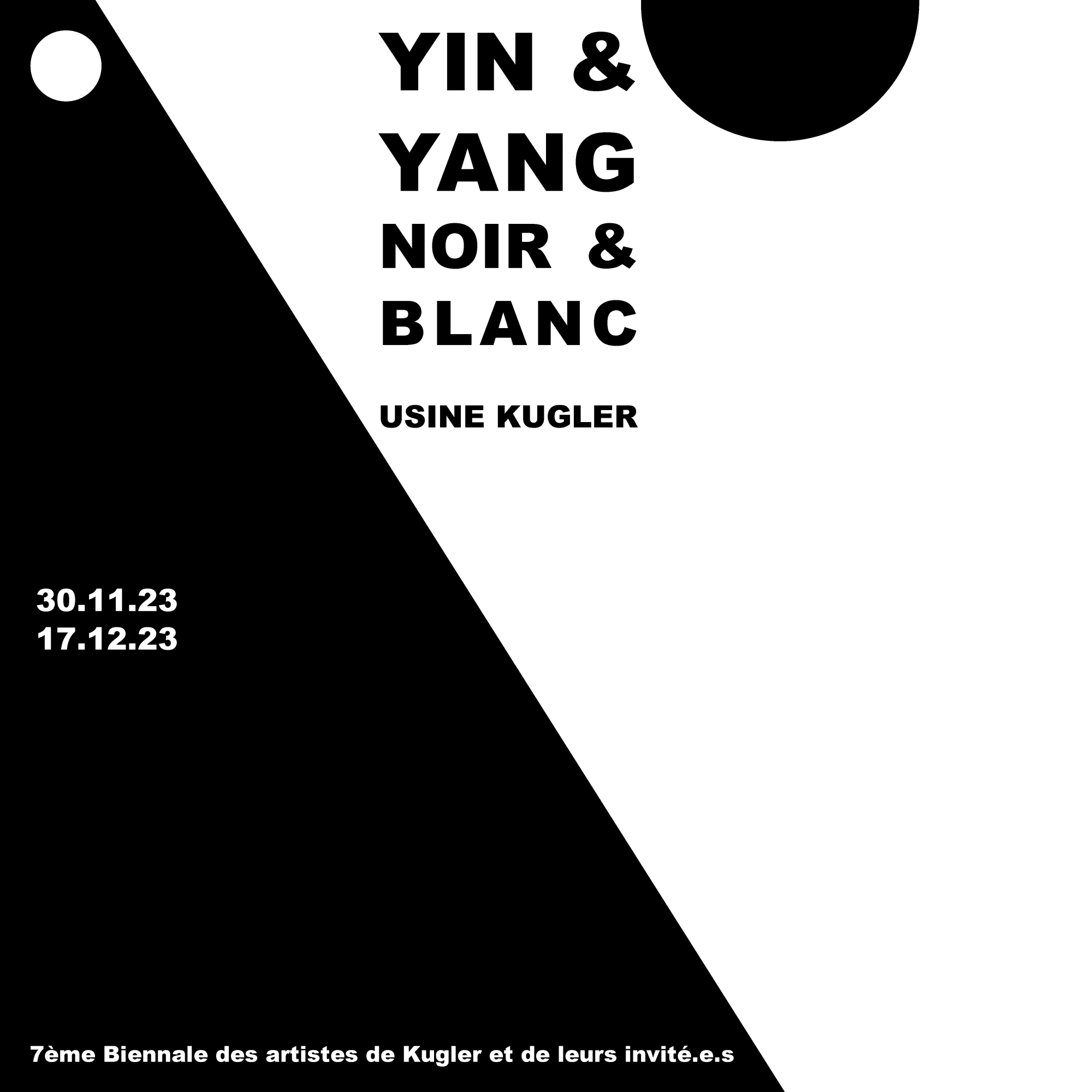 YIN & YANG NOIR & BLANC, GENEVA, SWITZERLAND