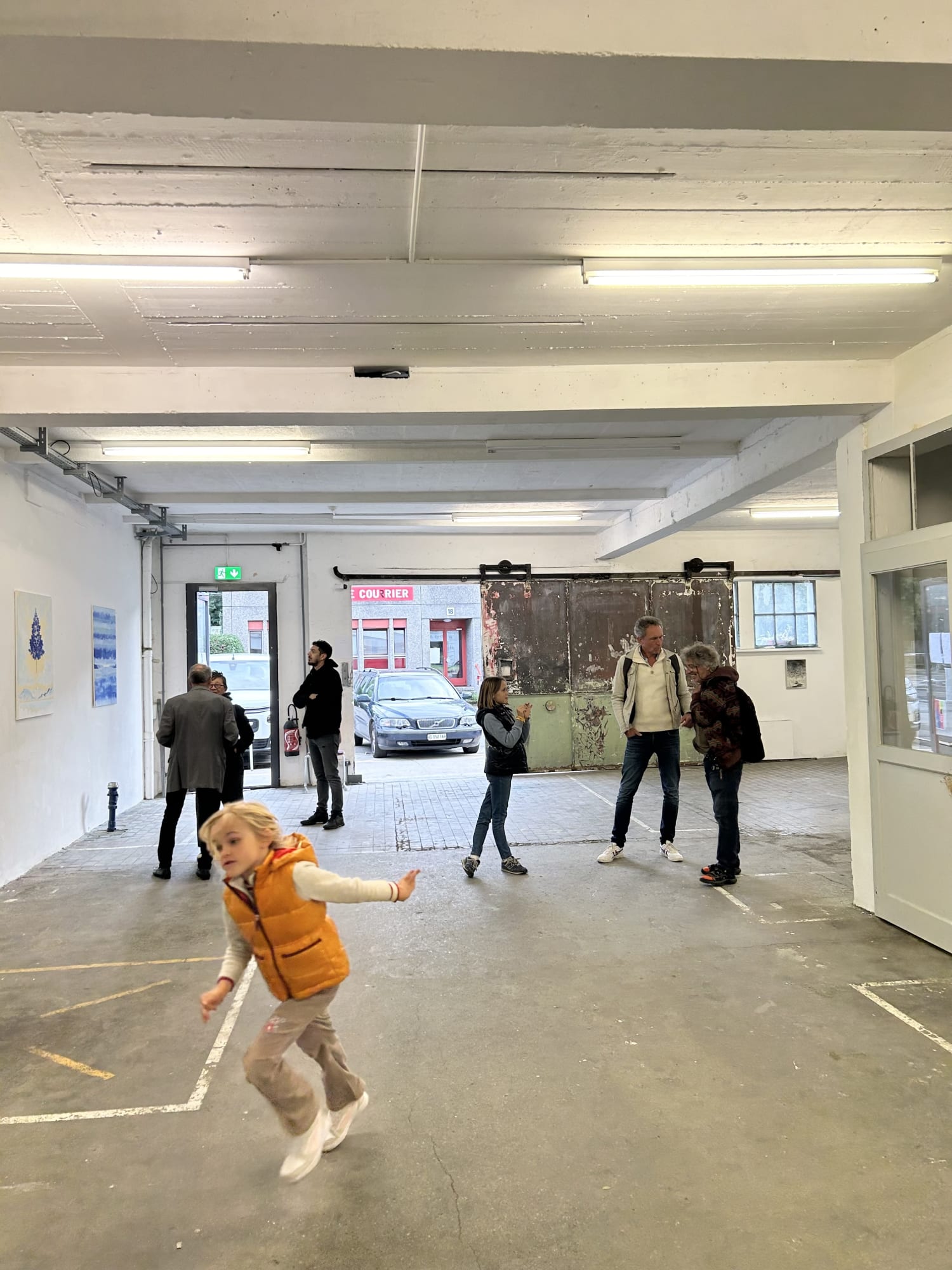 ERICH WASKE & ERIC ERISTON WINARTO, PRESENTATION WITH PROFESSOR MARINO BUSCAGLIA, USINE KUGLER, GENEVA, SWITZERLAND