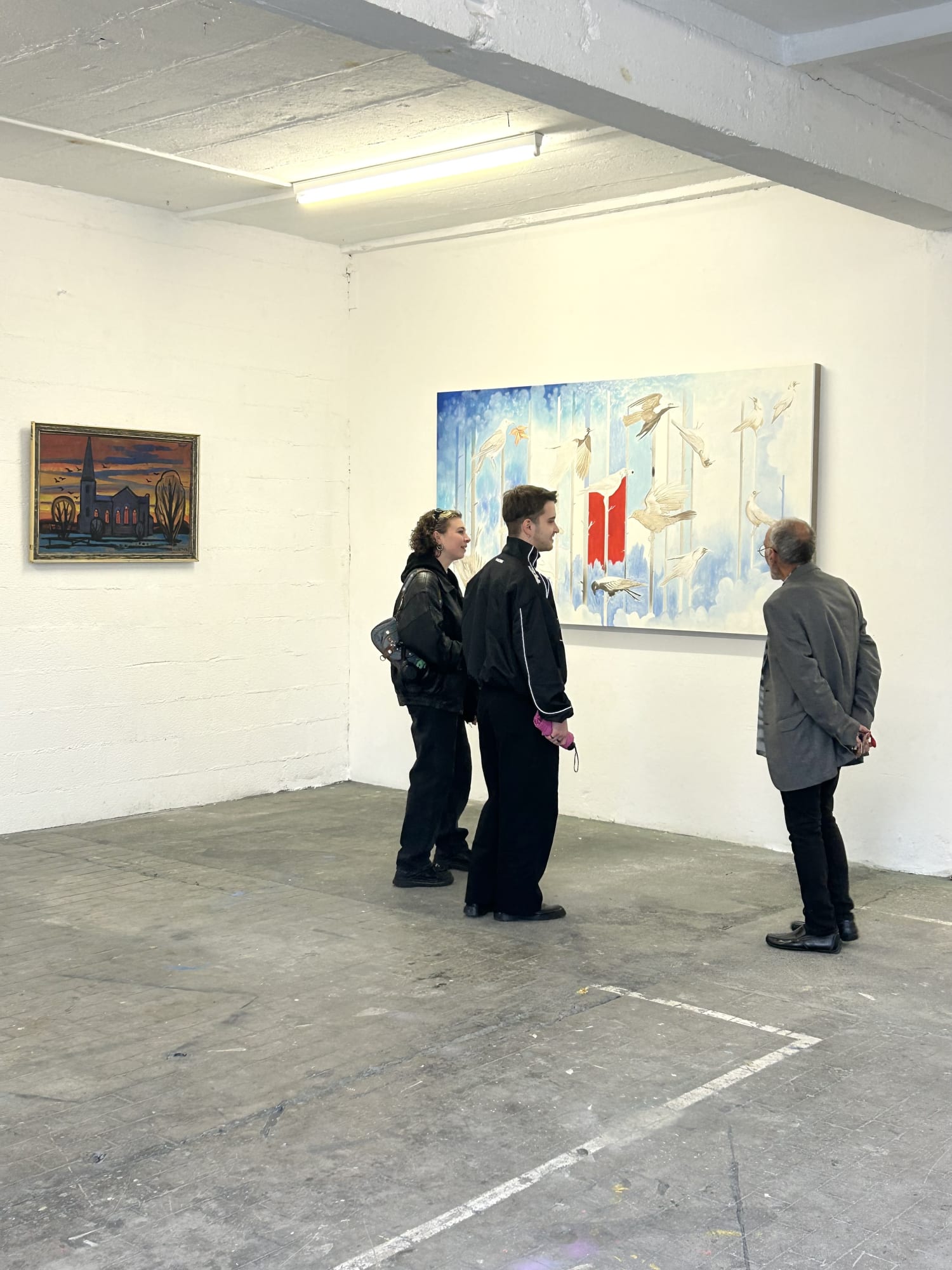 ERICH WASKE & ERIC ERISTON WINARTO, PRESENTATION WITH PROFESSOR MARINO BUSCAGLIA, USINE KUGLER, GENEVA, SWITZERLAND