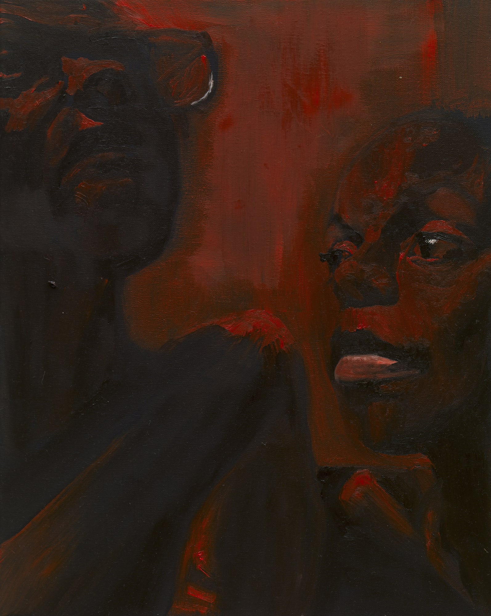 Phoebe Boswell I am, 2024, Oil on Canvas 50 x 40 cm (20 x 15 3/4 in)