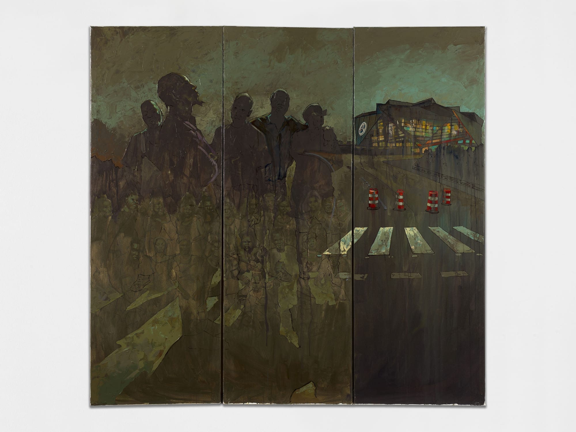 Sojourner’s Truth, 2023 Acrylic and Oil on canvas 182.9 x 177.8 cm 72 x 70 in