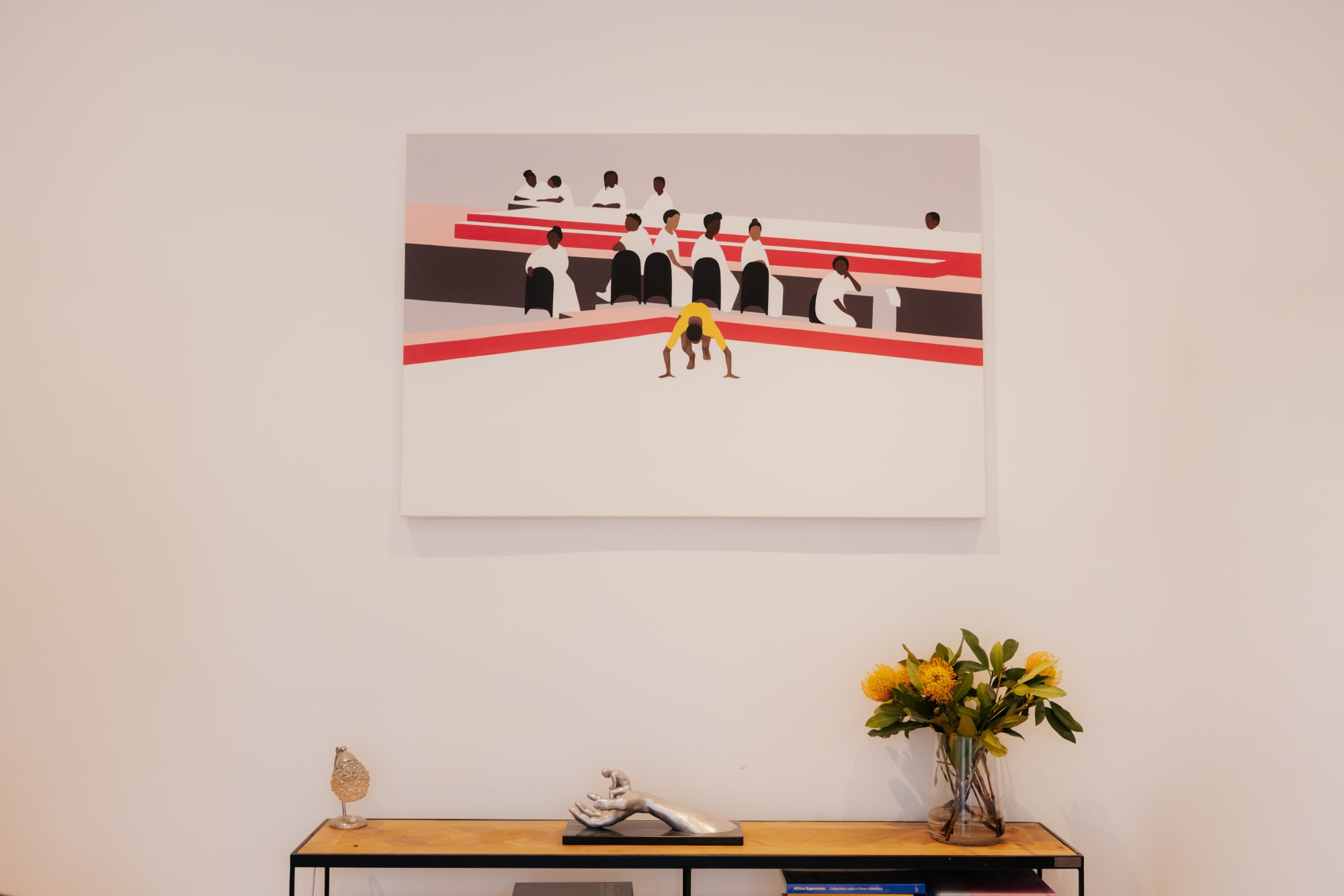 Thenjiwe Niki Nkosi Execution, 2019 oil on canvas 100 x 150cm (not for sale)