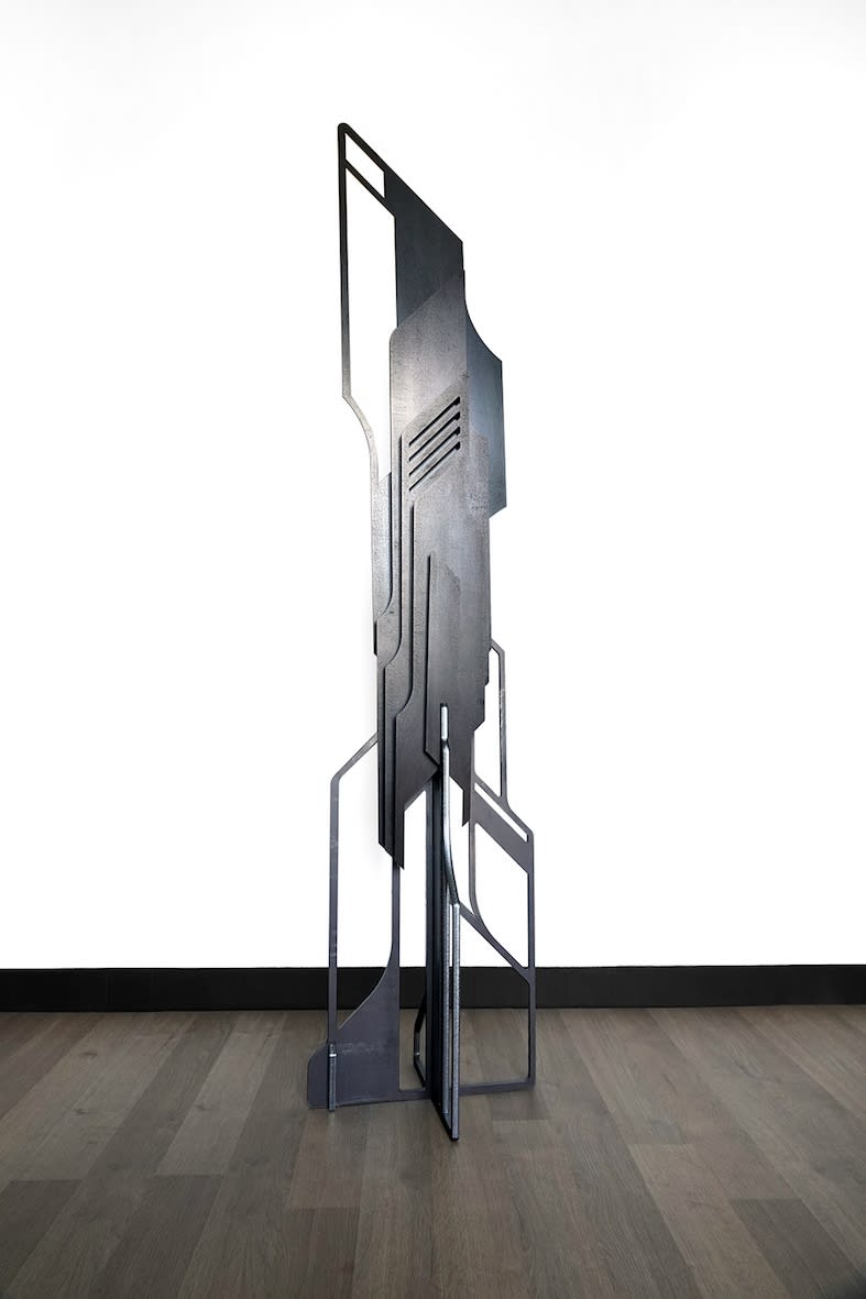 Xavier Magaldi OXD-B2 - 2020 - 171x38x32cm acier et acier corten - steel and corten steel