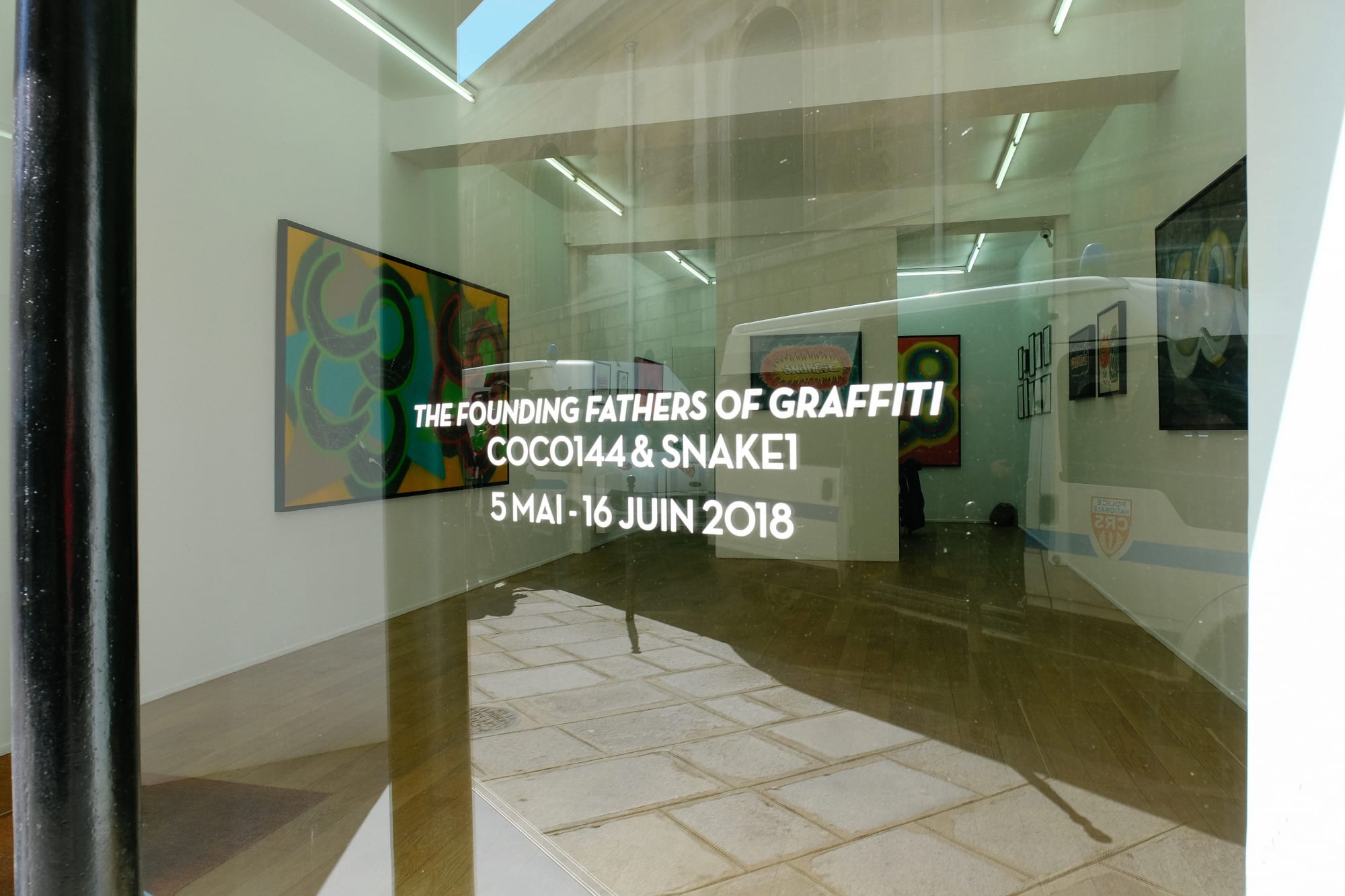 Speerstra Gallery Paris présente COCO144 & SNAKE1 "The Founding Fathers of Graffiti"