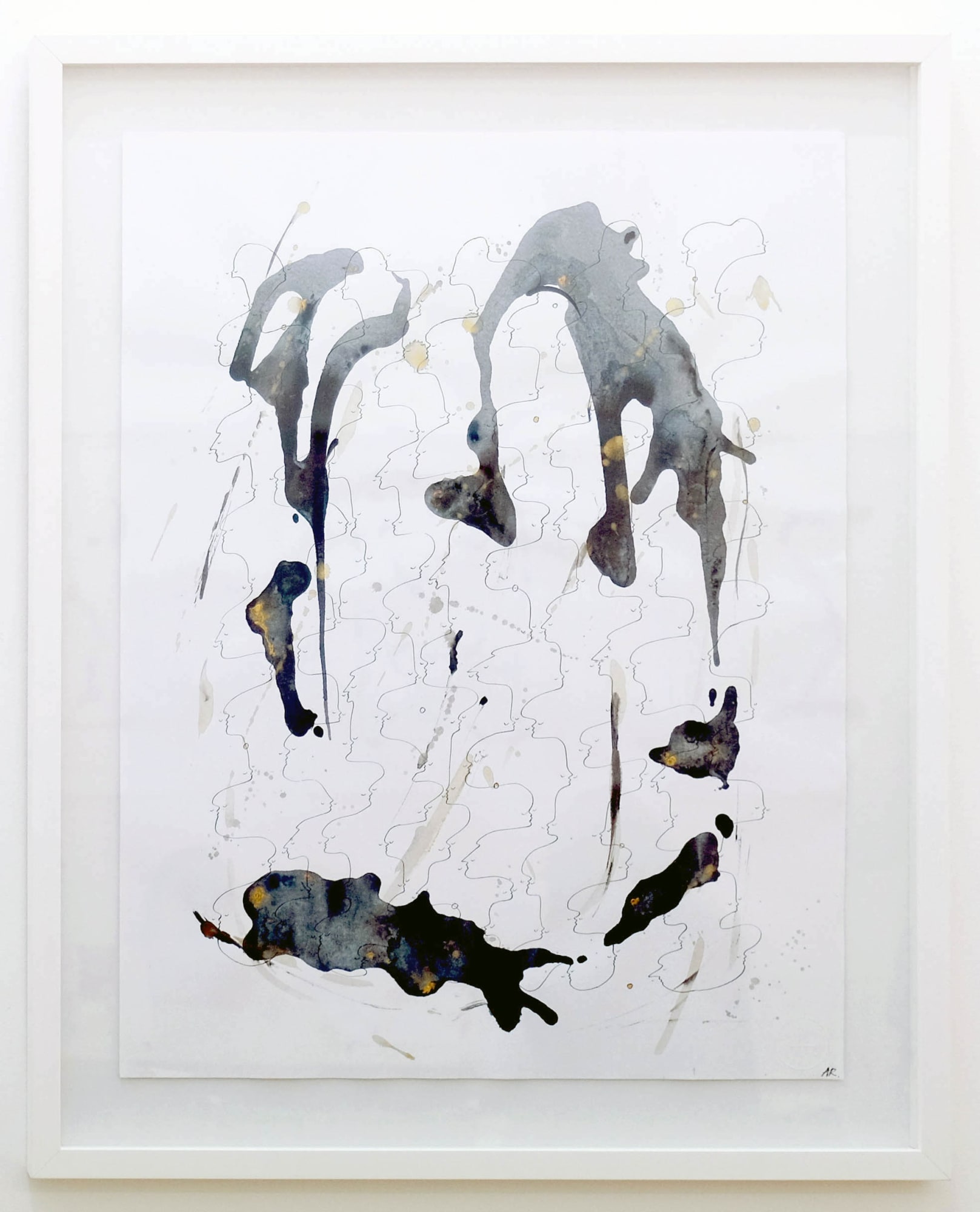 Speerstra Gallery Paris presents Annina Roescheisen "Black and Blue"