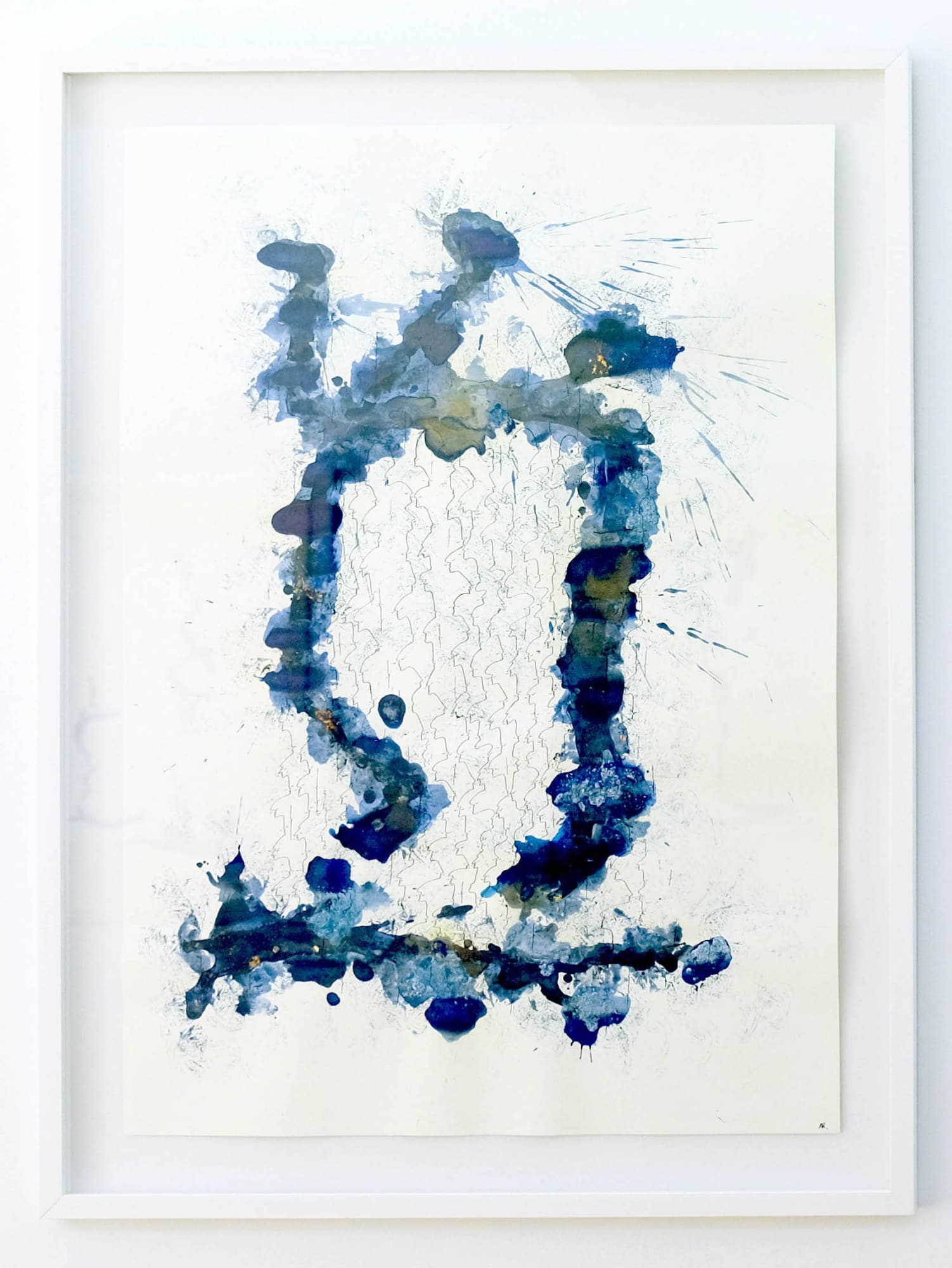 Speerstra Gallery Paris presents Annina Roescheisen "Black and Blue"