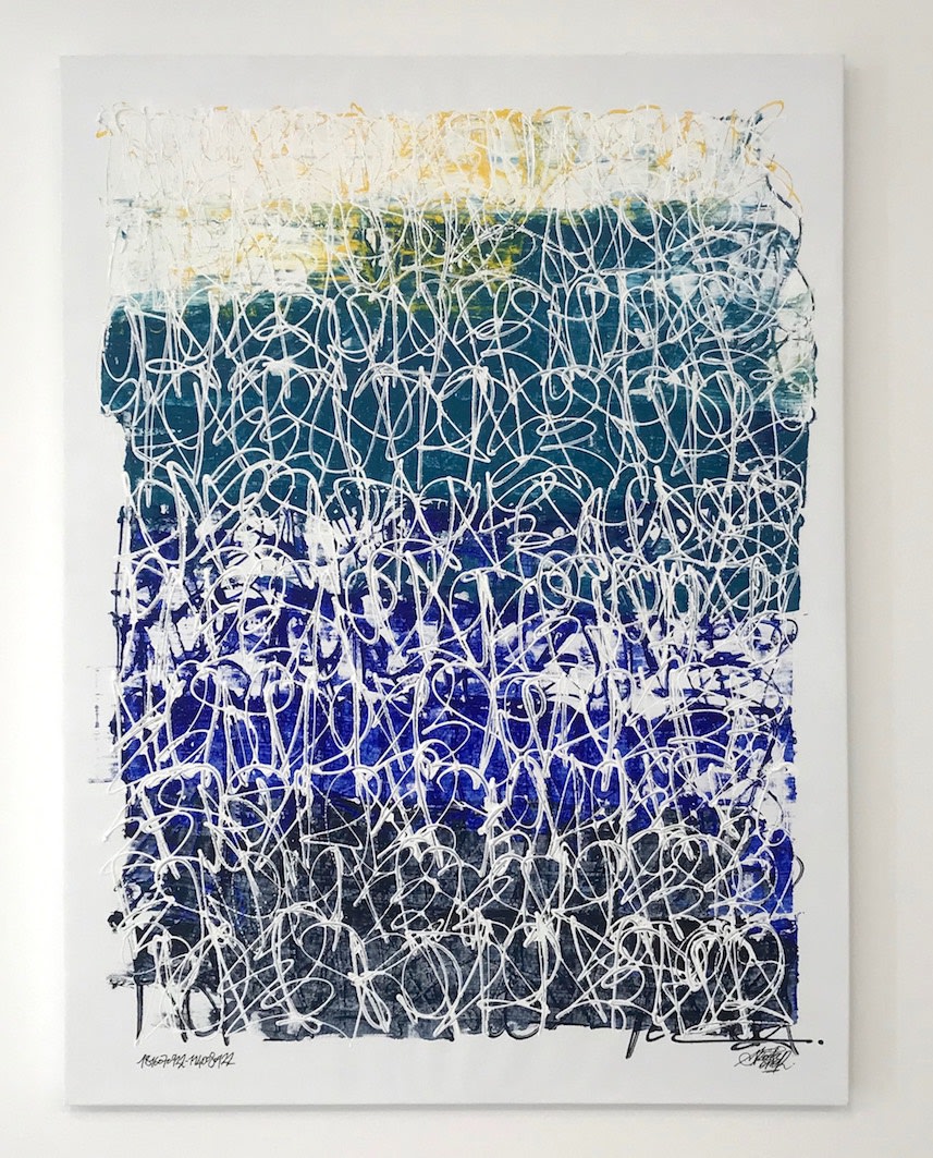 1816070922 - 1140080922 110 x 80 cm - 2022 acrylique sur toile / acrylic on canvas