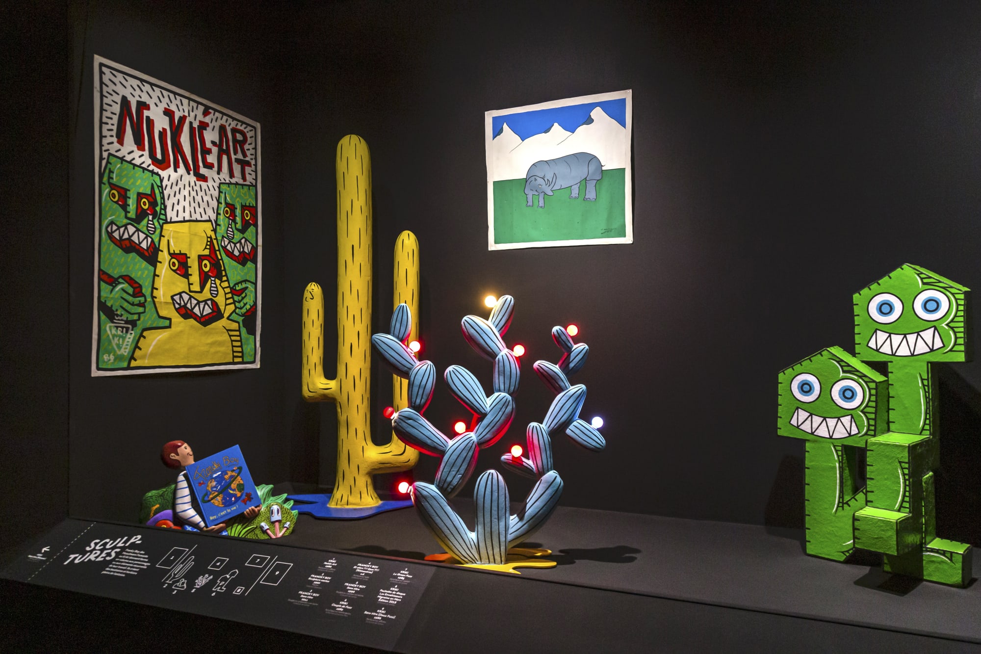 Speerstra Collection @ Musée des beaux-Arts de Calais / France "LIBRES FIGURATIONS - ANNÉES 80"