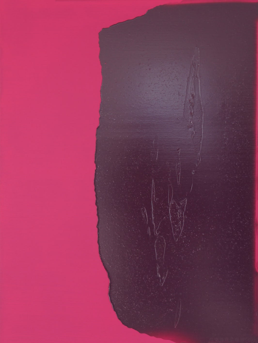 ENTRE LES DEUX 80 x 60 cm, 2024 acrylique sur toile - acrylic on canvas