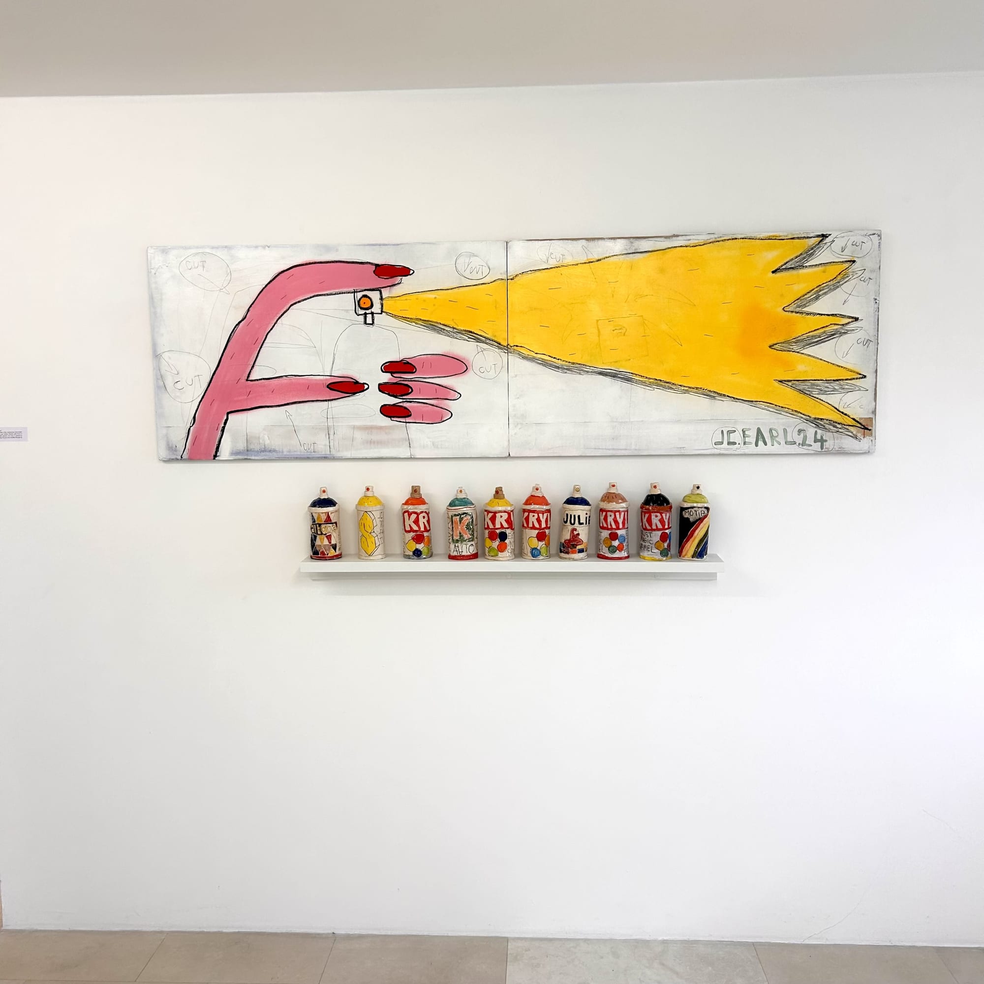 Speerstra Gallery Suisse présente JC Earl & Remio "Nothing Lasts Forever "