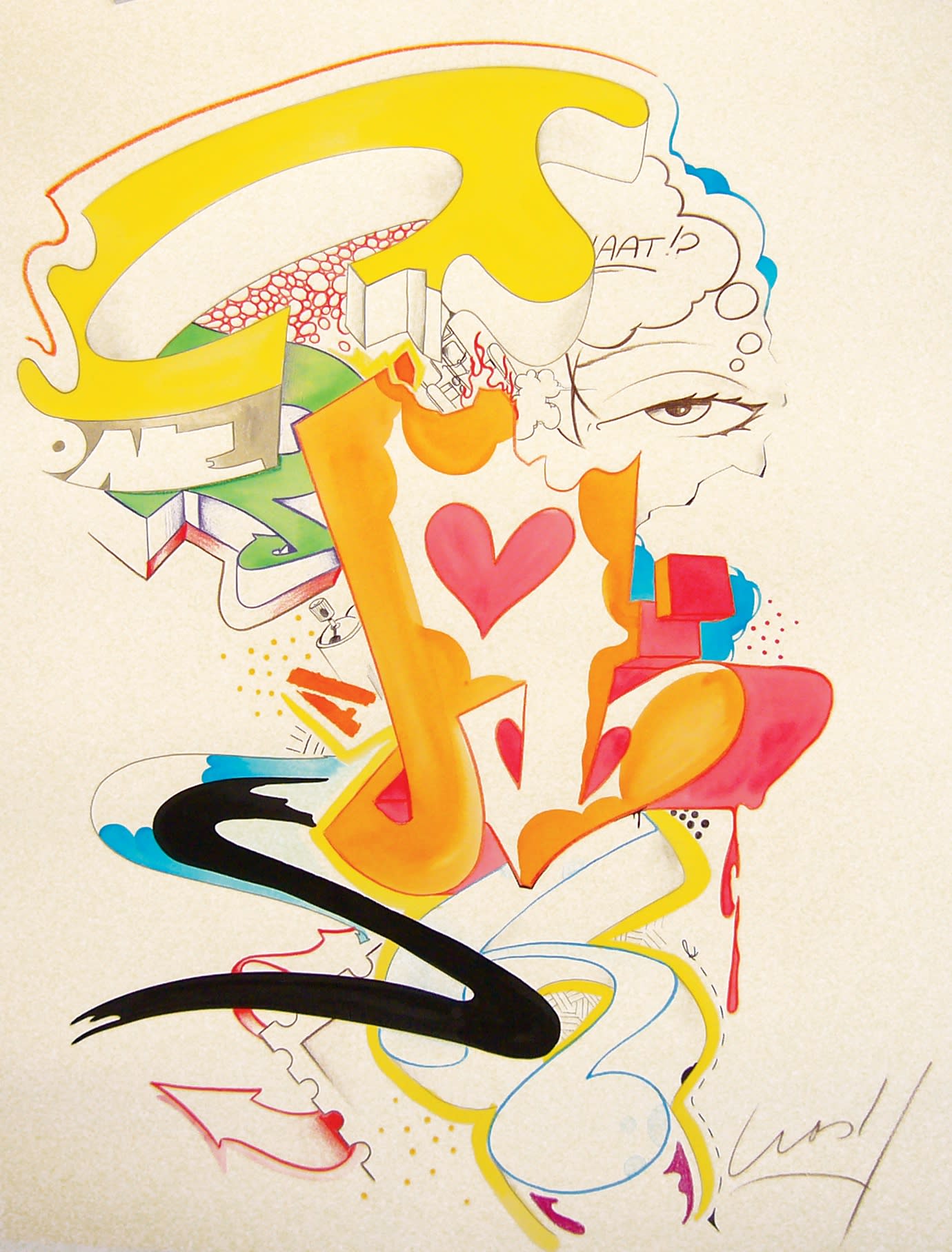 Speerstra Gallery Suisse présente Crash "Art of the line"