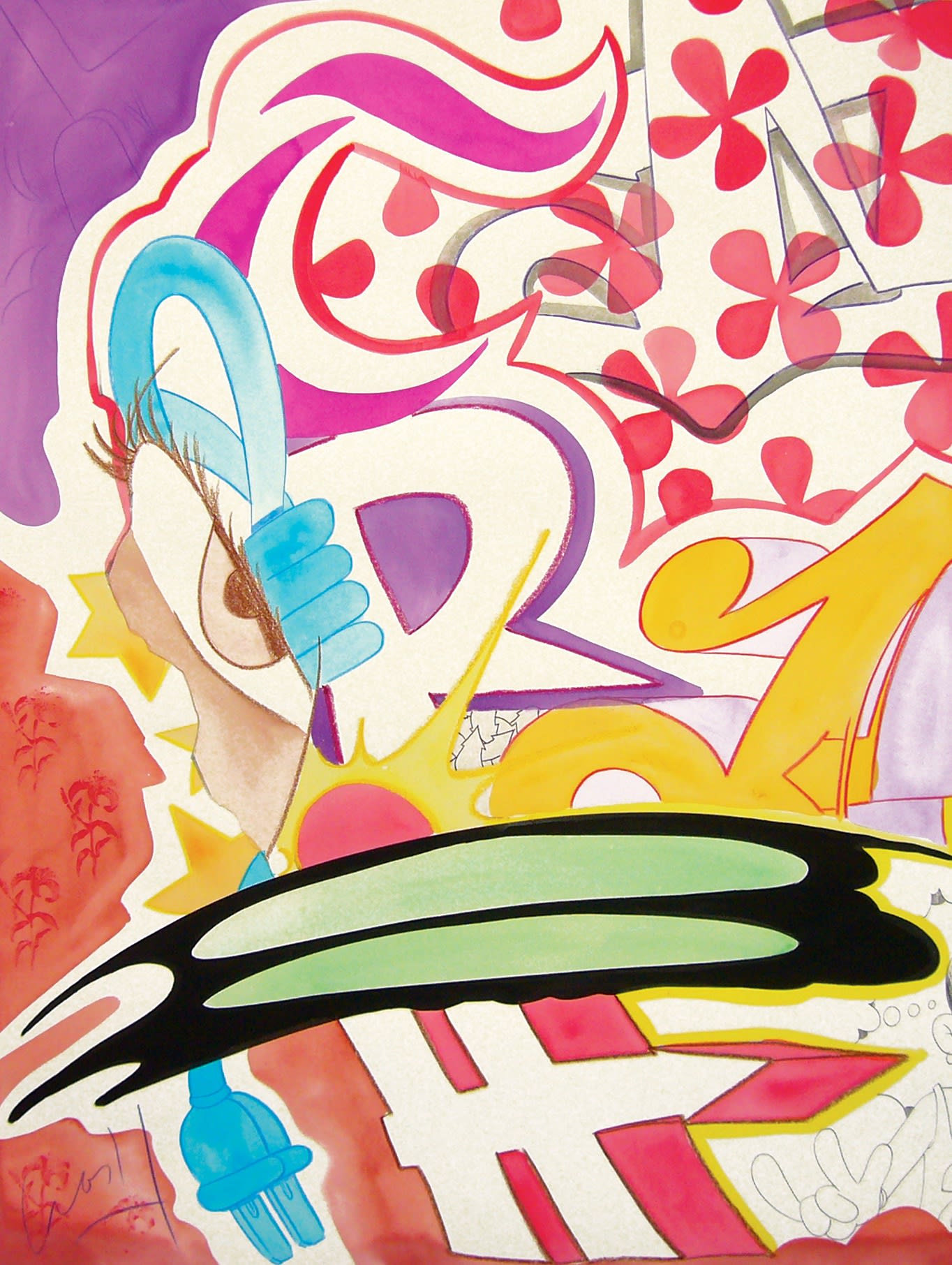 Speerstra Gallery Suisse présente Crash "Art of the line"