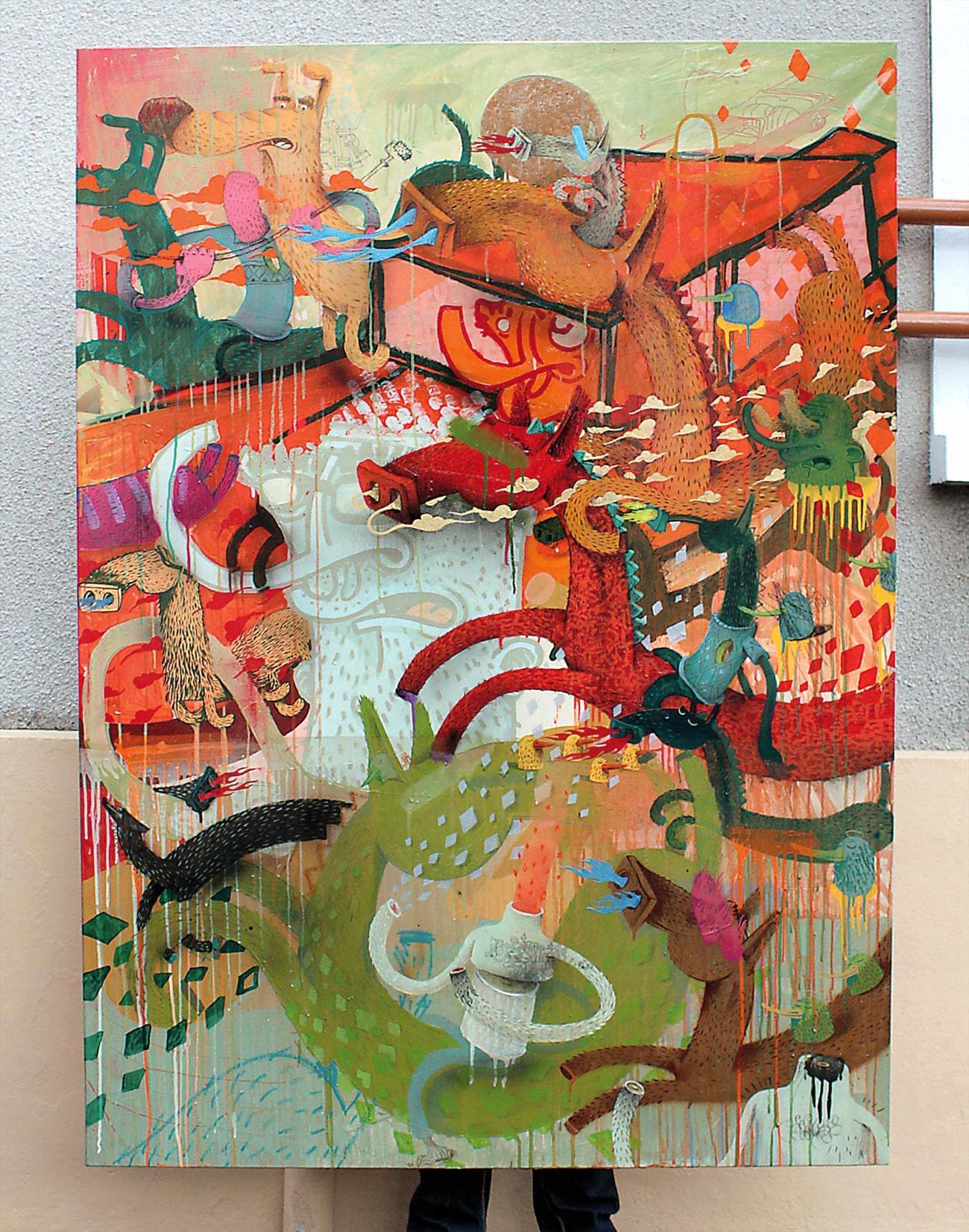 Speerstra Gallery Genève Suisse présente Alëxone "Gros comme une Maison"