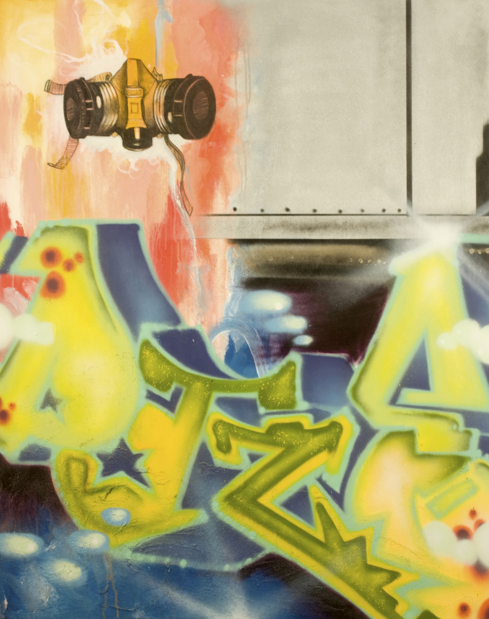 Speerstra Gallery Genève Suisse présente DAZE "While the city sleeps, reflections on the 3rd rail"