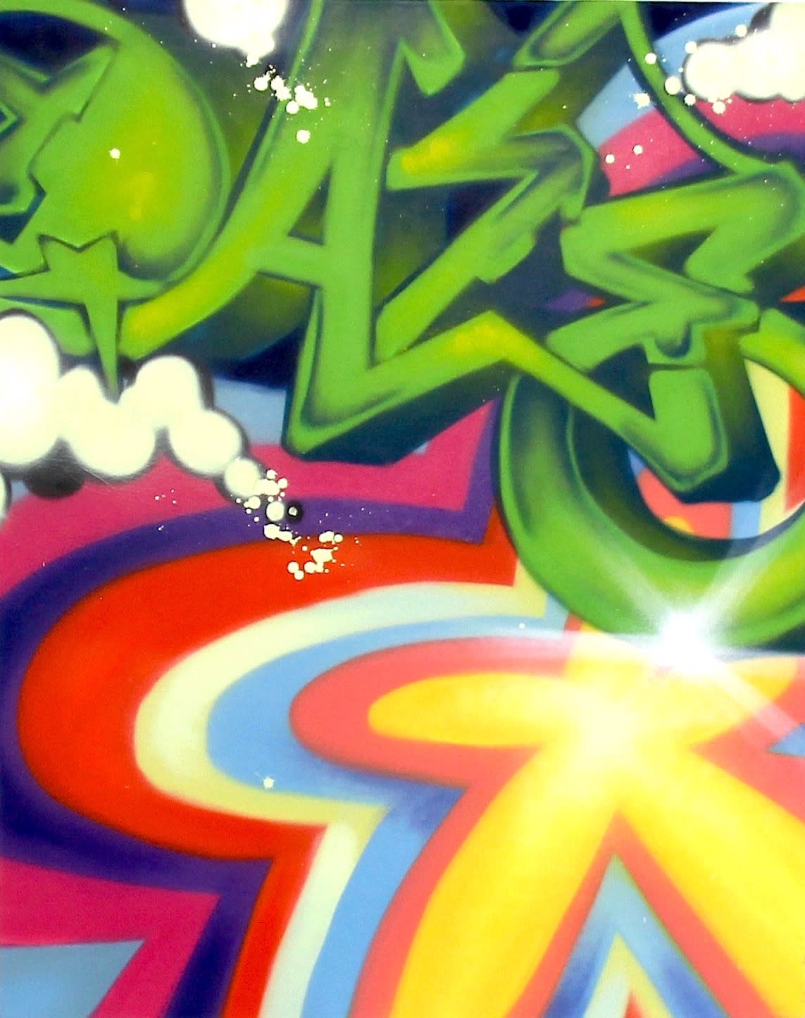 Speerstra Gallery Genève Suisse présente DAZE "While the city sleeps, reflections on the 3rd rail"