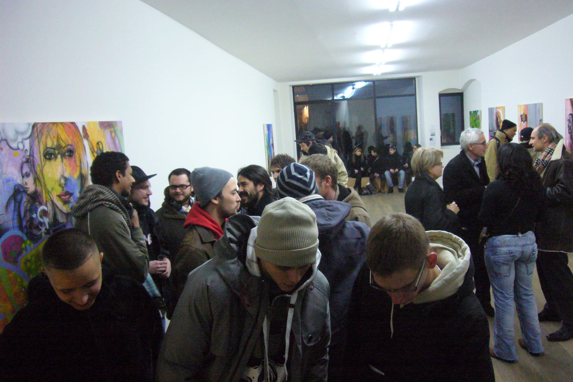 Speerstra Gallery Genève Suisse présente DAZE "While the city sleeps, reflections on the 3rd rail"