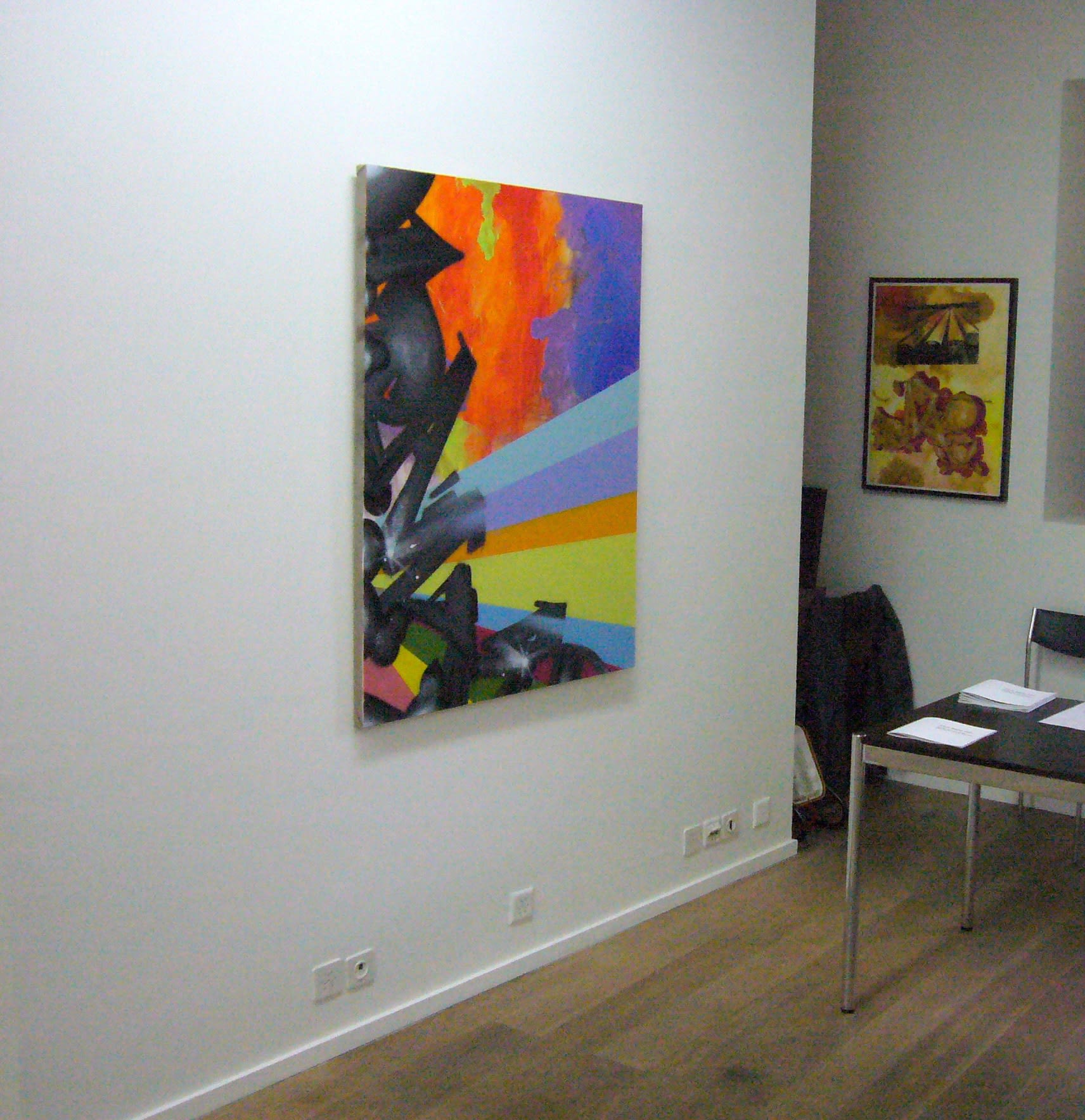 Speerstra Gallery Genève Suisse présente DAZE "While the city sleeps, reflections on the 3rd rail"