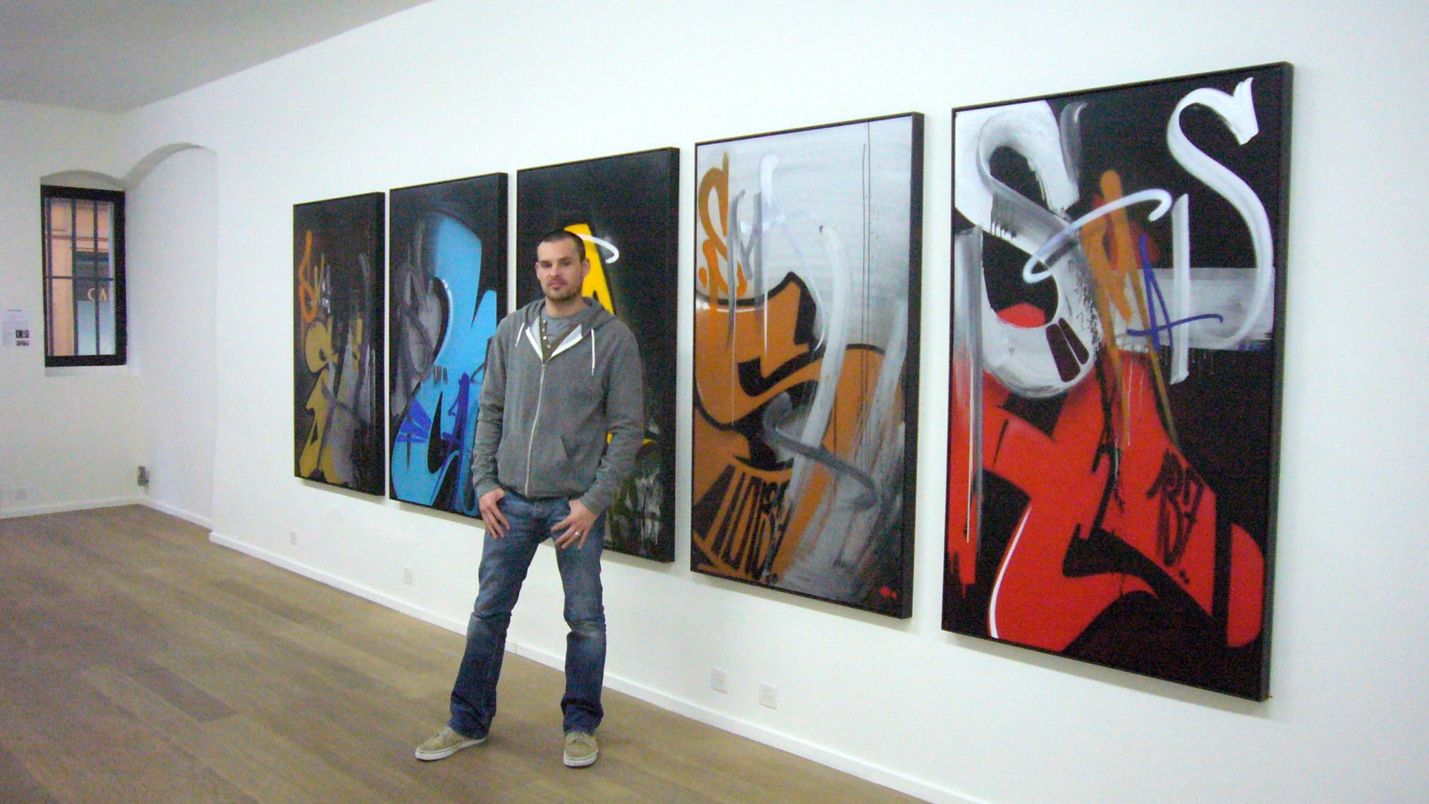 Speerstra Gallery Genève Suisse présente Smash137 "Karambolage contemporary typography"