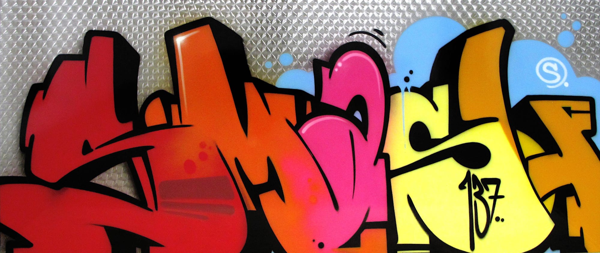 Speerstra Gallery Genève Suisse présente Smash137 "Karambolage contemporary typography"