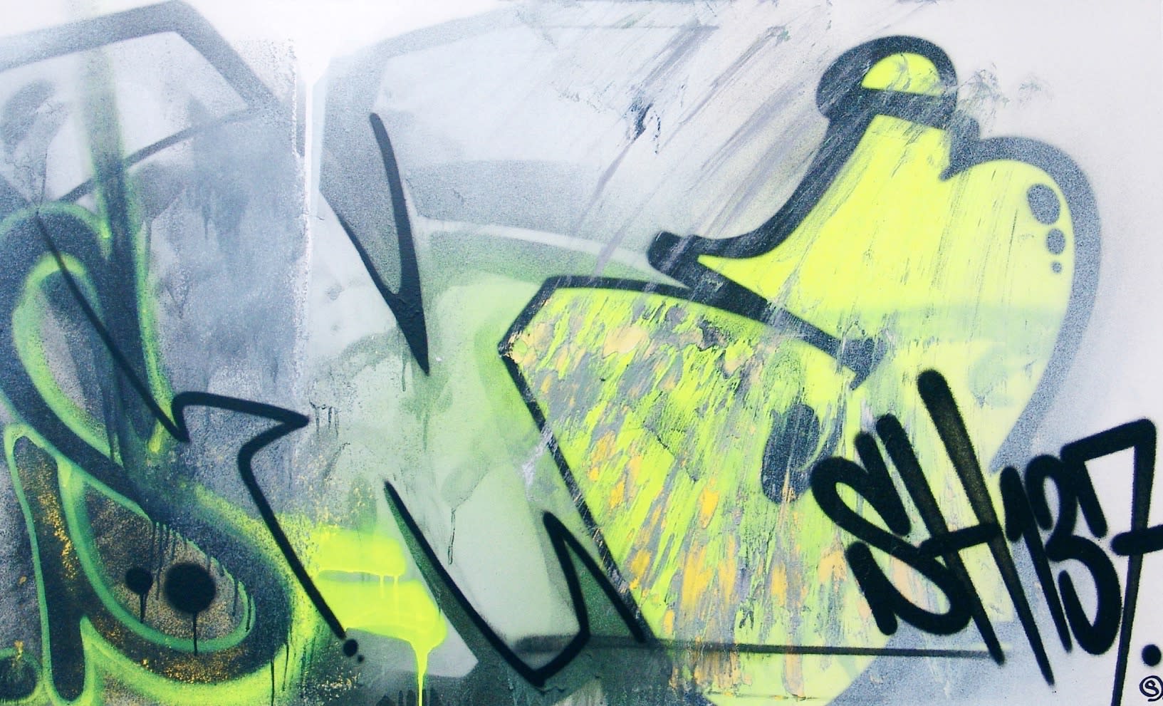 Speerstra Gallery Genève Suisse présente Smash137 "Karambolage contemporary typography"