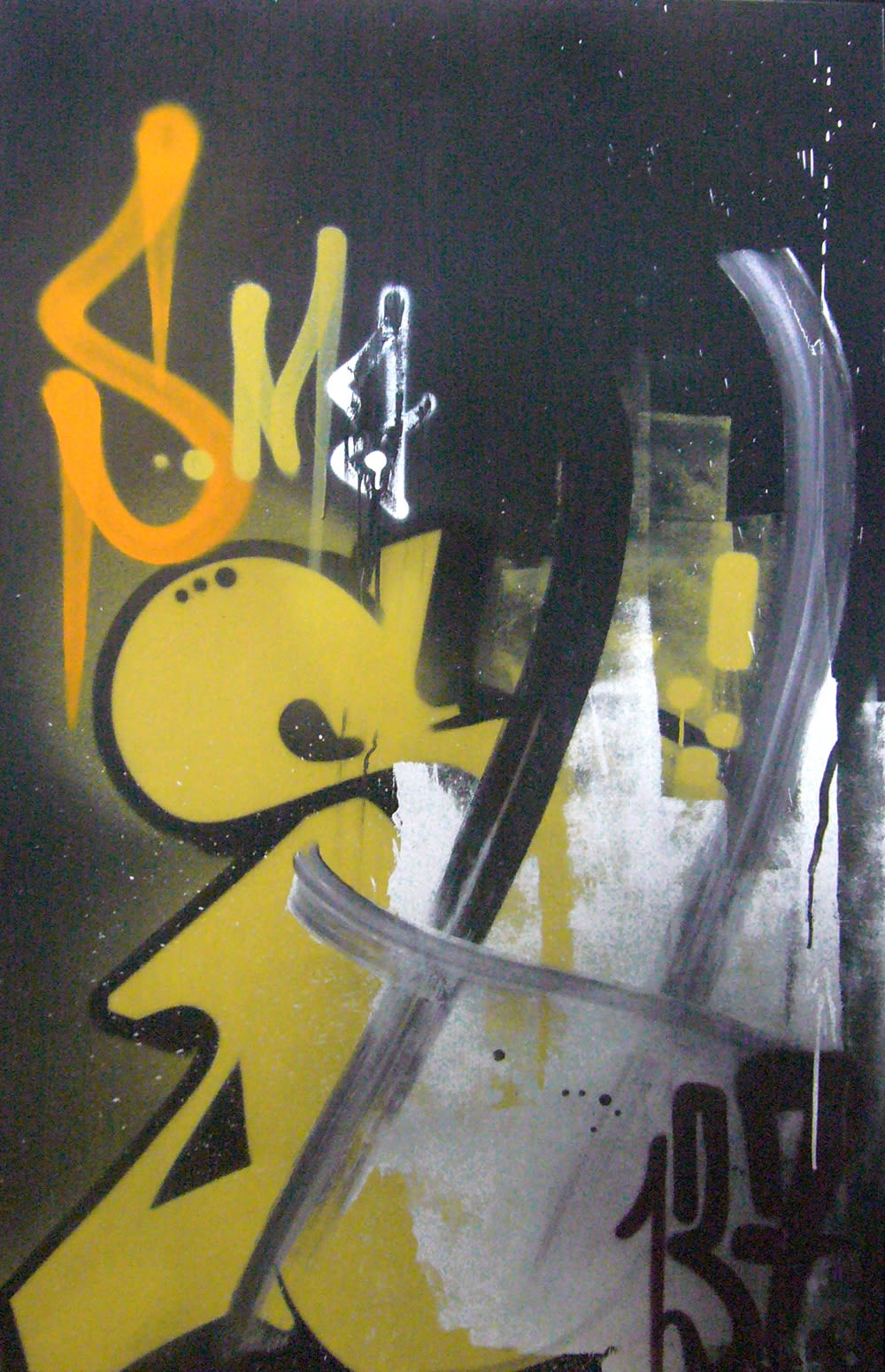 Speerstra Gallery Genève Suisse présente Smash137 "Karambolage contemporary typography"