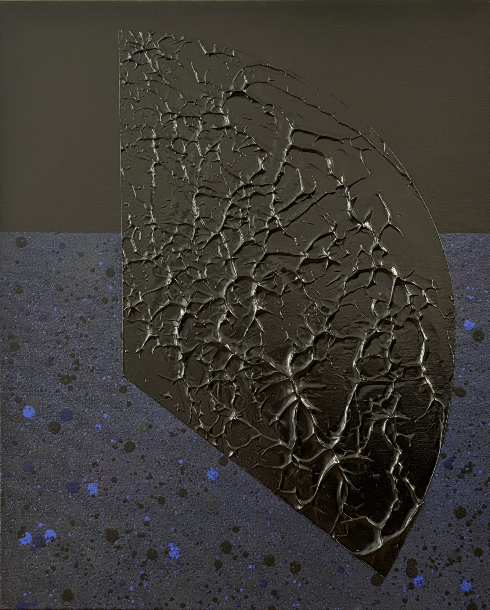 "Hors piste n° 3" 50 x 40 cm, 2023 acrylique sur toile - acrylic on canvas 1400 €