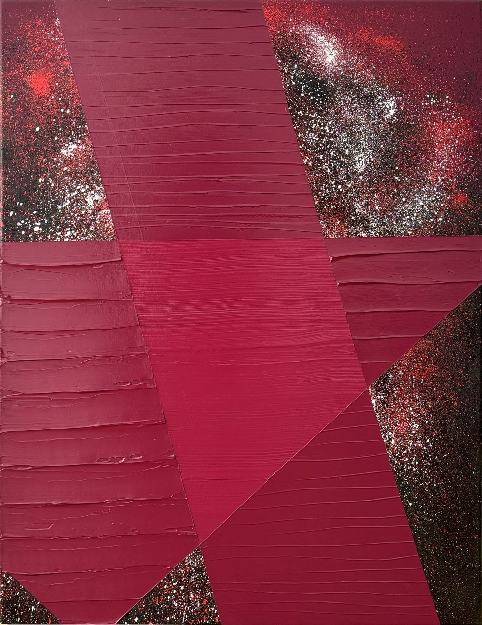 "Keep it real" 80 x 60 cm, 2021 acrylique sur toile - acrylic on canvas 3000 €