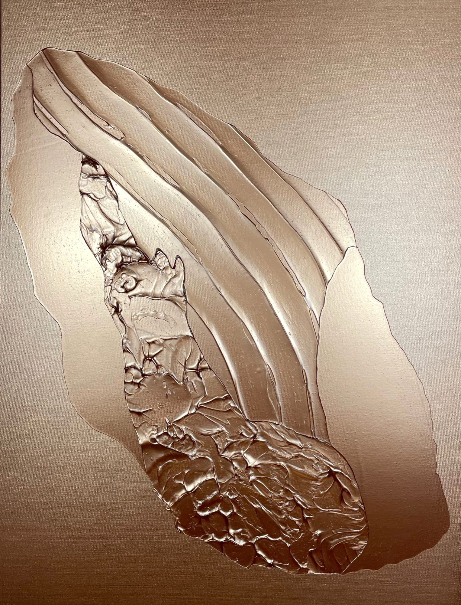 "Fort pouvoir couvrant" 80 x 60 cm, 2025 acrylique sur toile - acrylic on canvas 3000 €