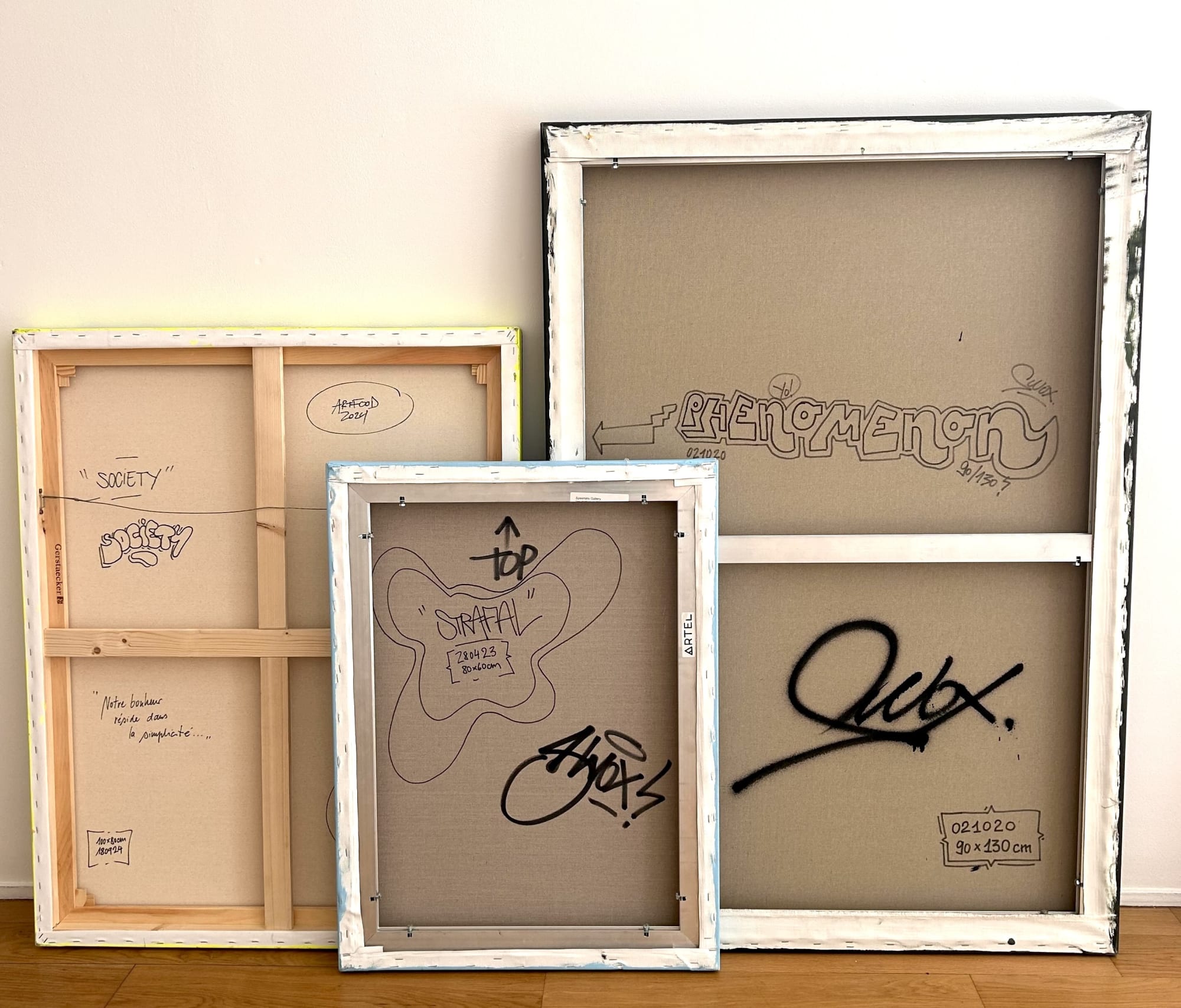 œuvres disponibles / available works