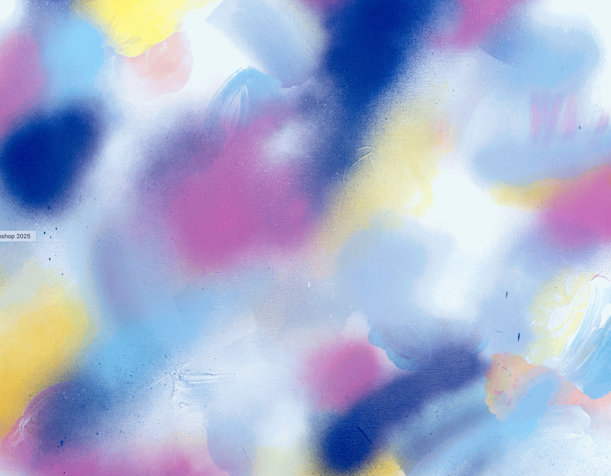 Siesta I 2024 - 50 x 61 cm acrylique et aérosol sur toile de lin acrylic and spray paint on linen 2 800 €