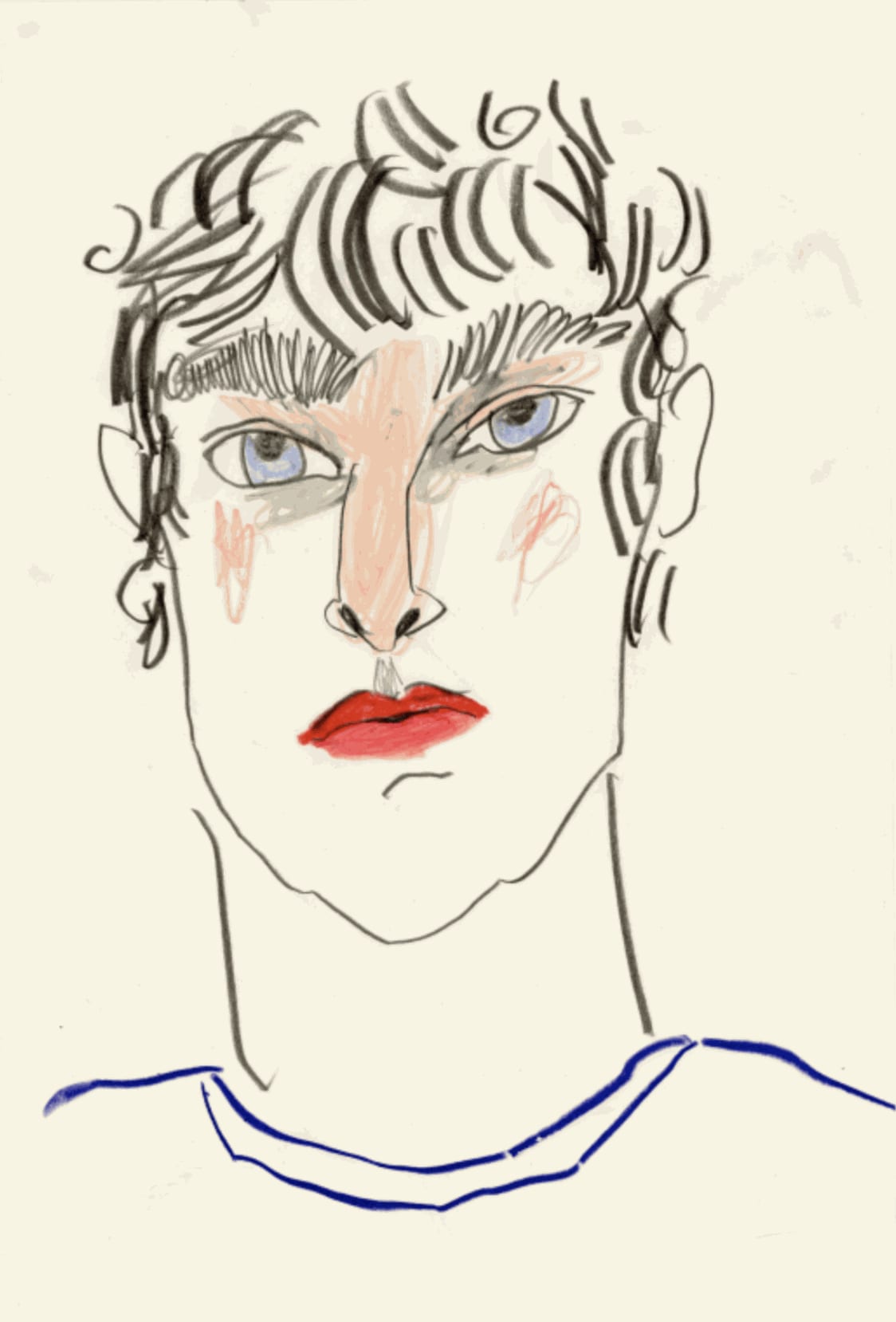 Harry Freegard, Flicky Haired Boy 1/10, 2023