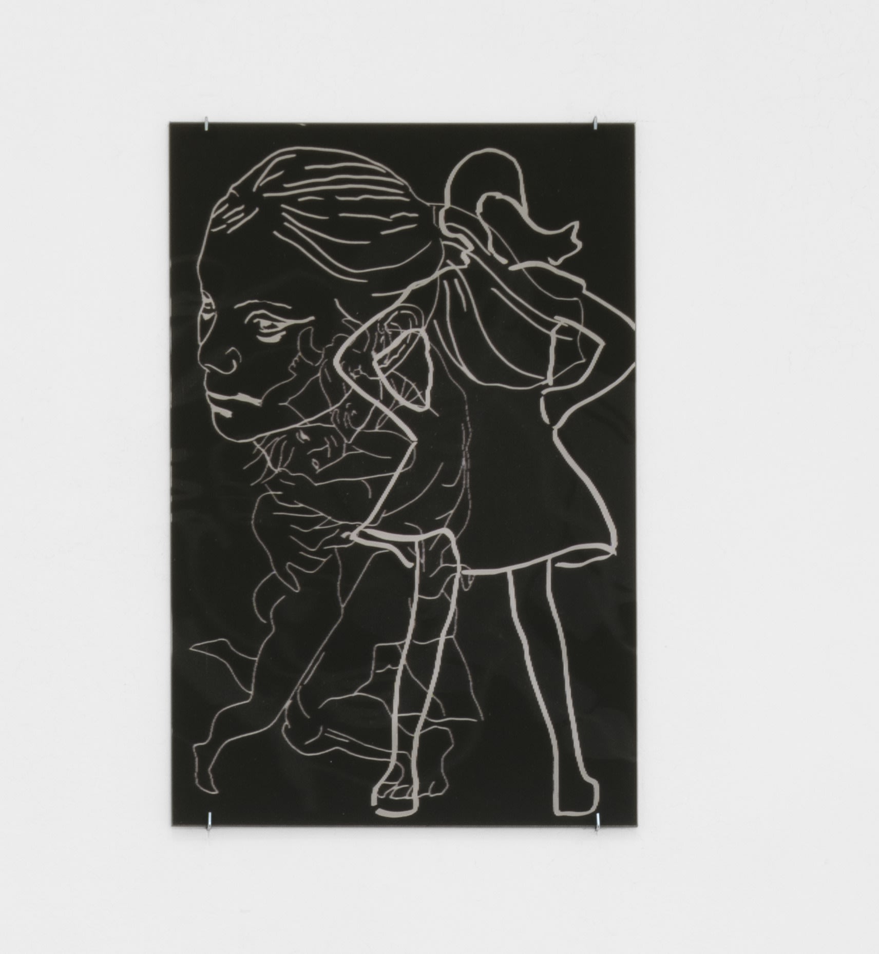 Aura Rosenberg No faith in transcendence, 2021 Lenticular print 17 3/4 x 11 3/4 in 45 x 30 cm