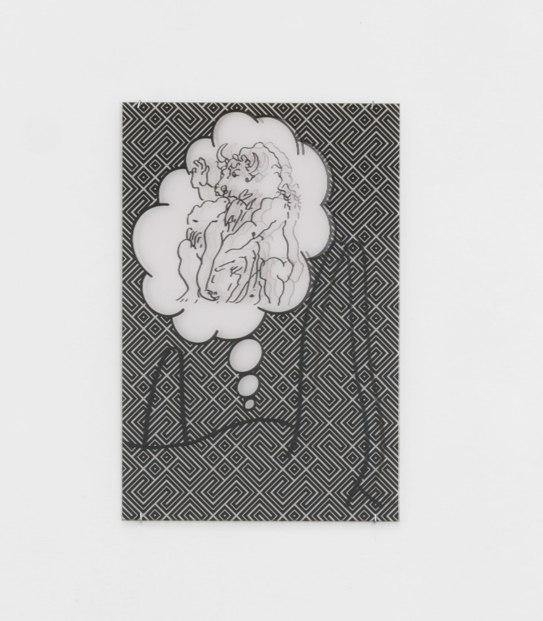 Aura Rosenberg I free them from all evil, 2021 Lenticular print 17 3/4 x 11 3/4 in 45 x 30 cm