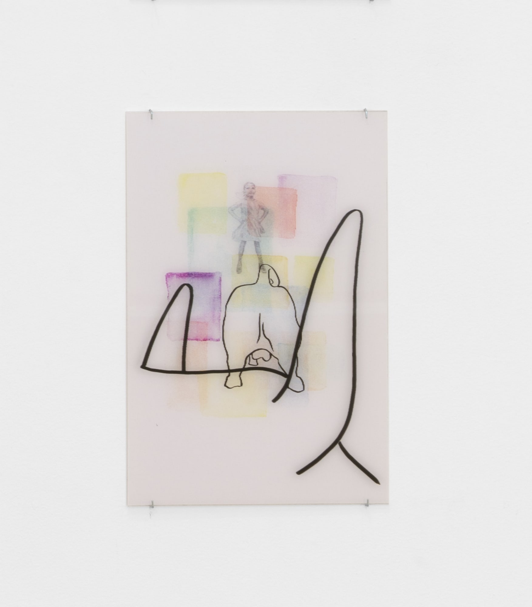 Aura Rosenberg Any place is another place, 2021 Lenticular print 17 3/4 x 11 3/4 in 45 x 30 cm