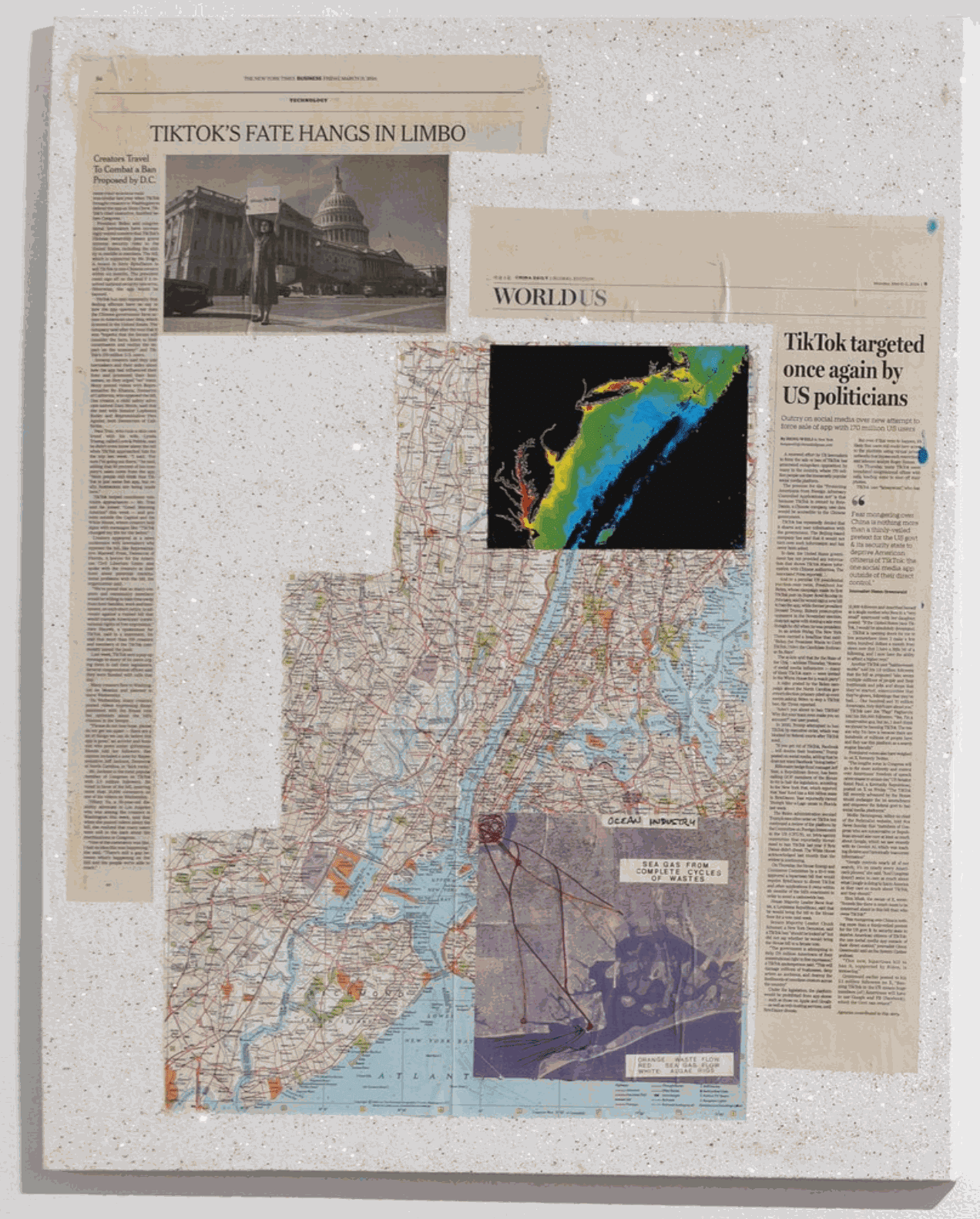 How To Surveillance New York, 2024 24x30 inches