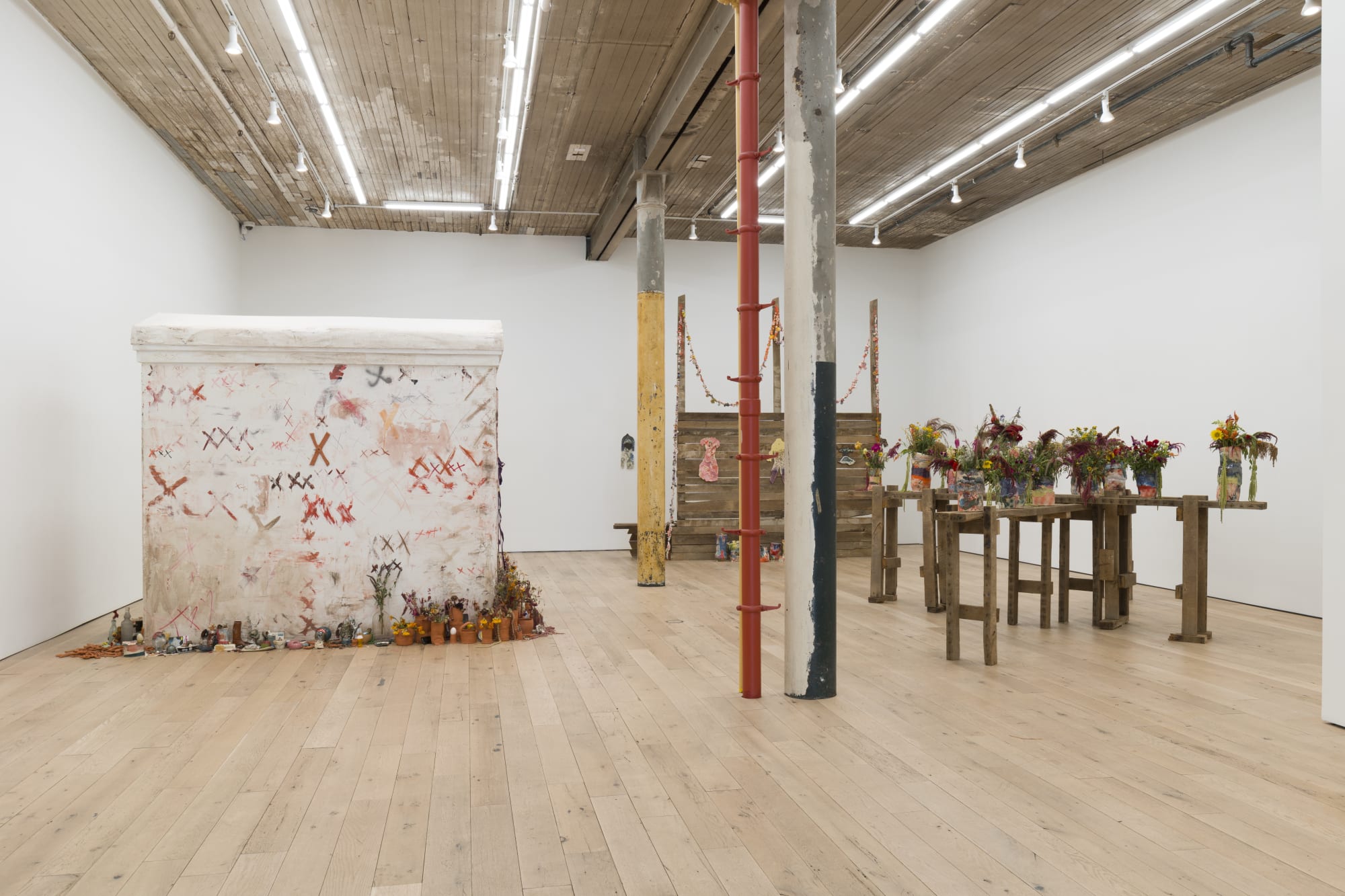 MARIE, Gallery Installation, 2022 Mixed Media