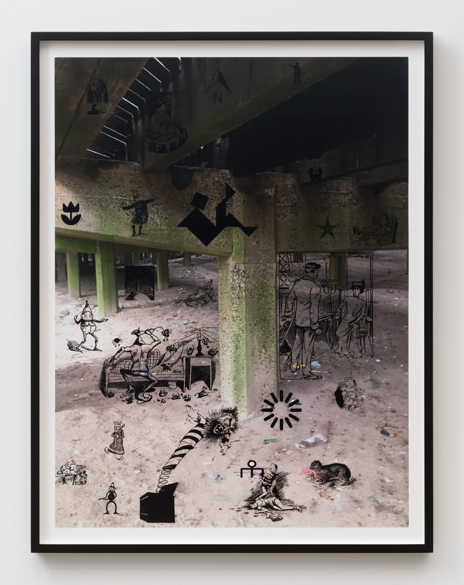 UNTITLED, 2022 Digital C-Print, mounted on sintra and framed 30 x 40 in 76.2 x 101.6 cm