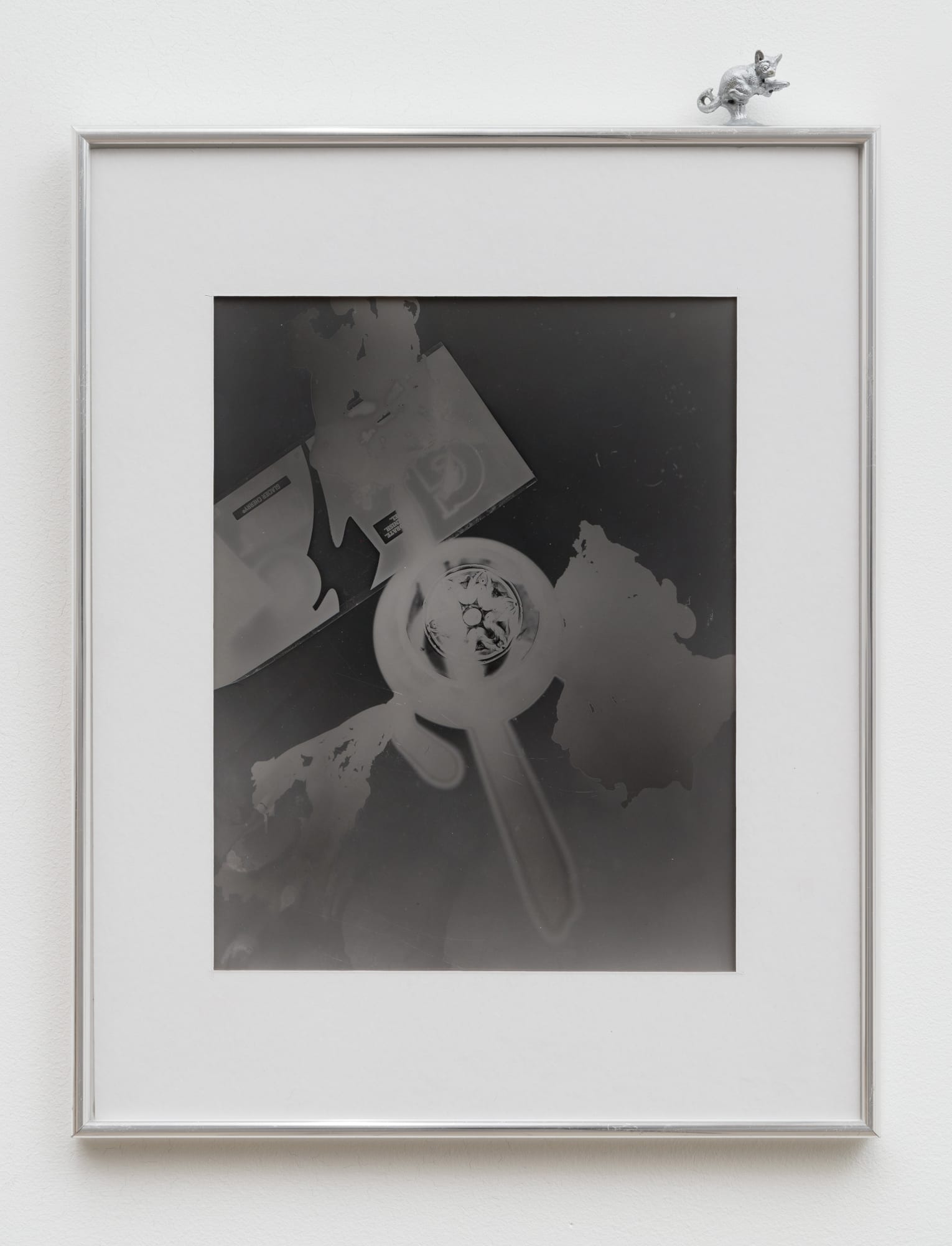 BACK TO BLACK, 2019 Unique silver gelatin, mounted on sintra and framed 14 x 11 in 35.6 x 27.9 cm