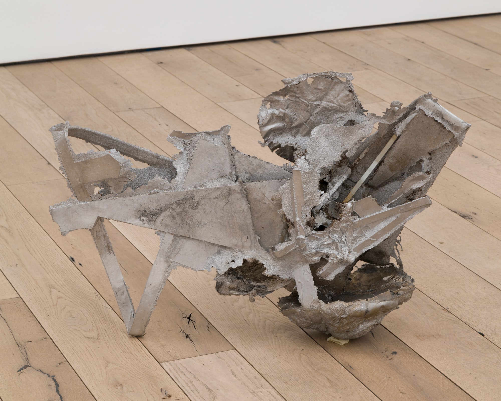 MOON TARGET SUN, 2021 Aluminium 20 x 27 x 5 in 50.8 x 68.6 x 12.7 cm