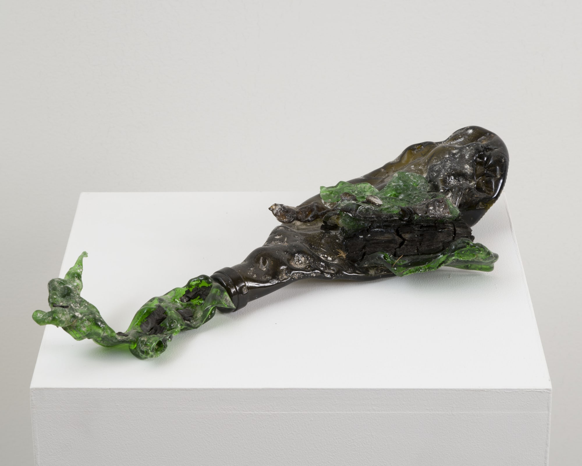 SPILT WINE, 2022 Glass 17 3/4 x 7 1/2 in 45.1 x 19.1 cm