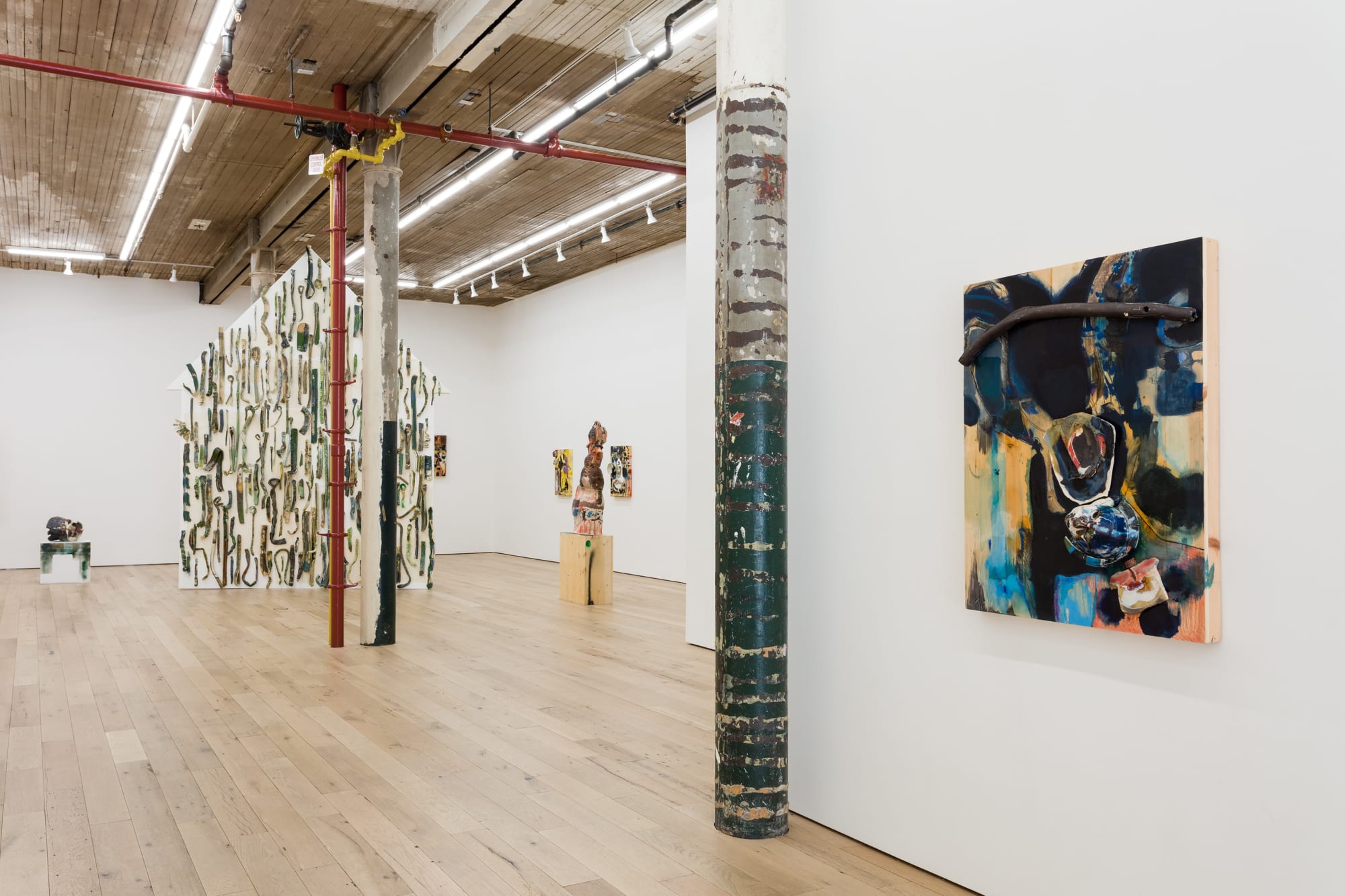 Sizzling Gouba and Long Beach, Gallery Installation, 2019