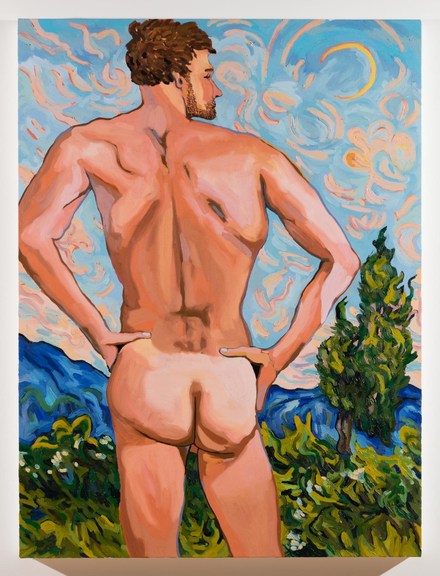 Alex Chaves Evan, 2017 Oil on canvas 48 x 36 in 121.9 x 91.4 cm