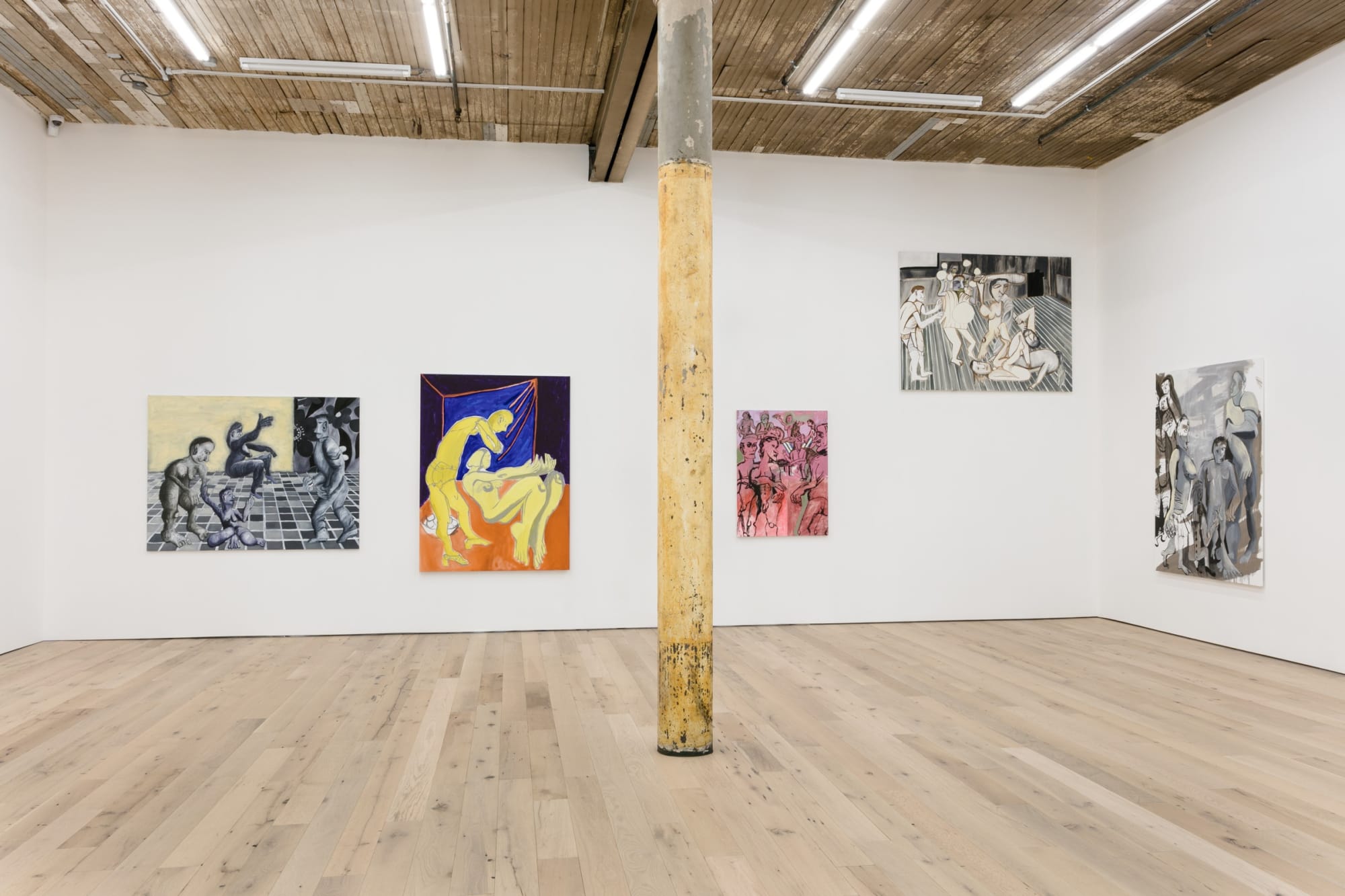 Hi cruel dame, adieu Mr. Lech, Gallery Installation, 2017