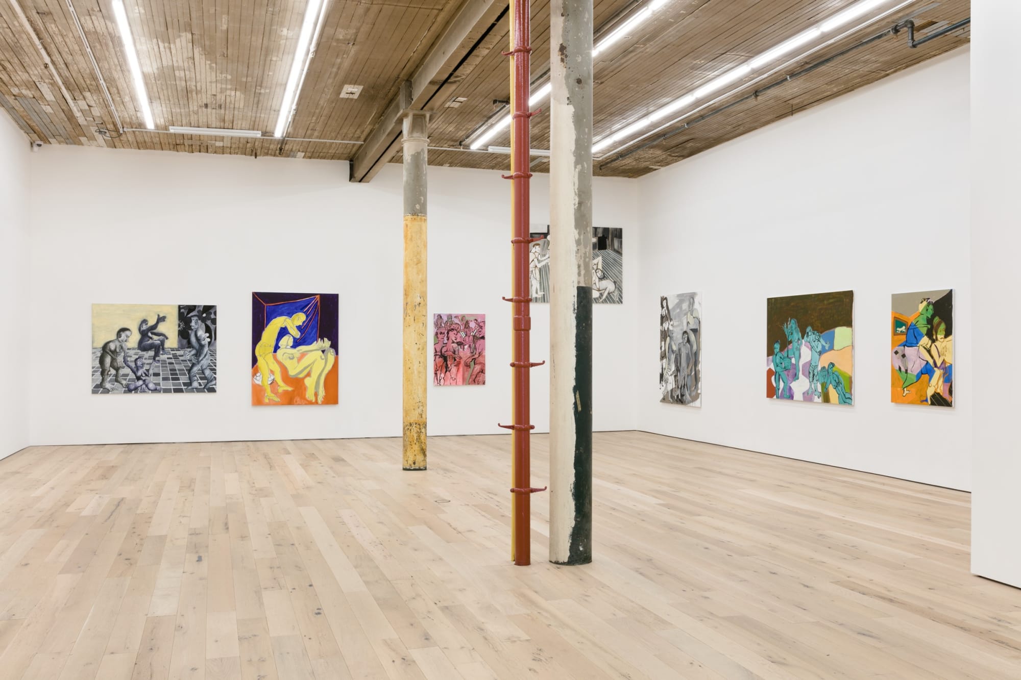 Hi cruel dame, adieu Mr. Lech, Gallery Installation, 2017