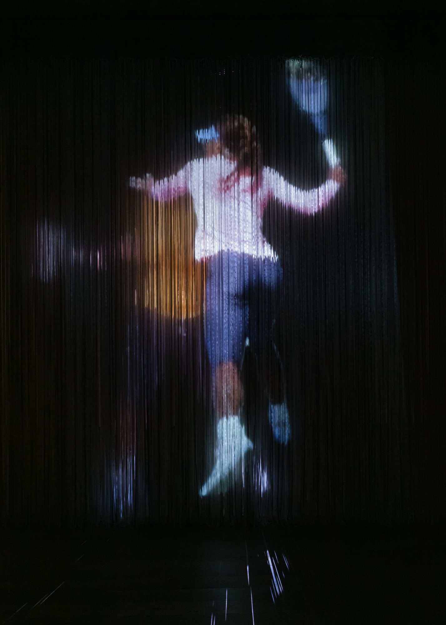 JPW3 Serena Hologram xl, 2017 Hologram installation Dimensions variable