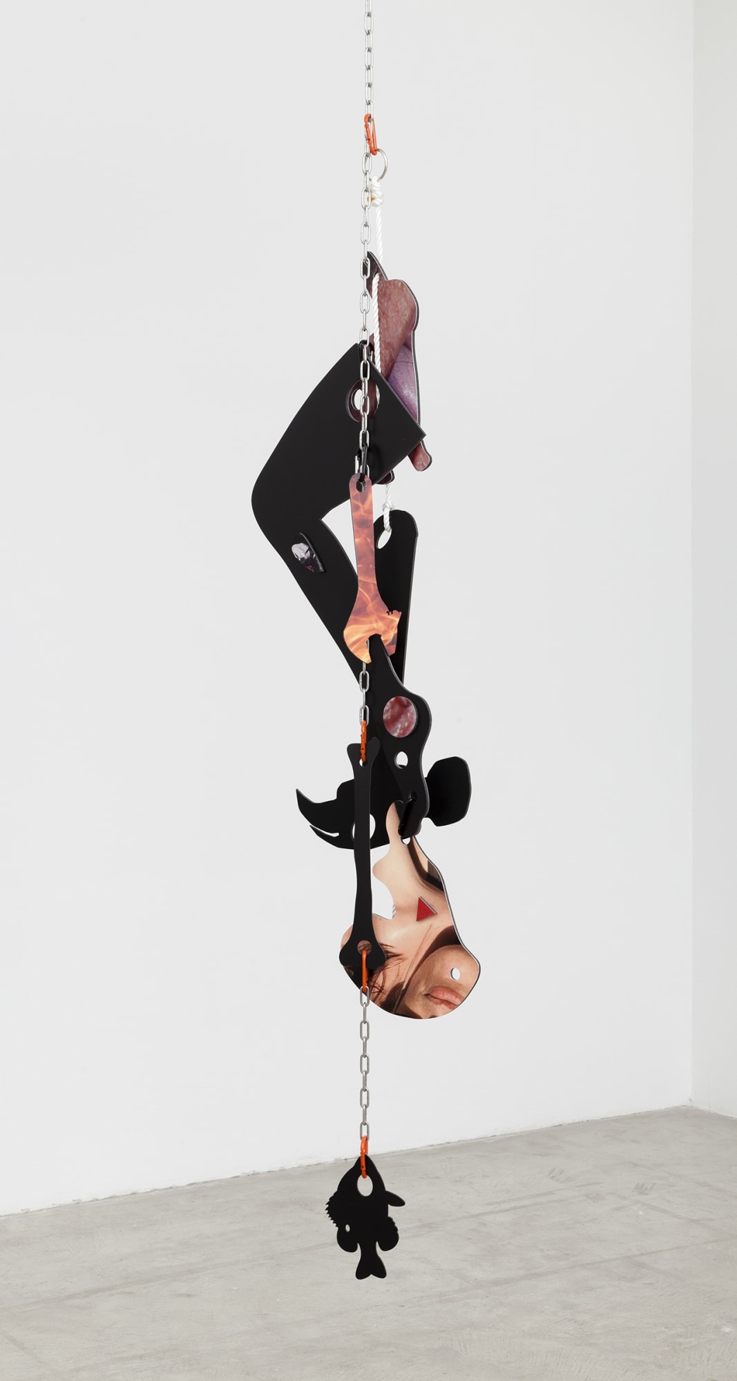 Kate Steciw Construction 004, 2015 dye-sub on aluminum mounted to sintra 79 x 22 x 18 inches