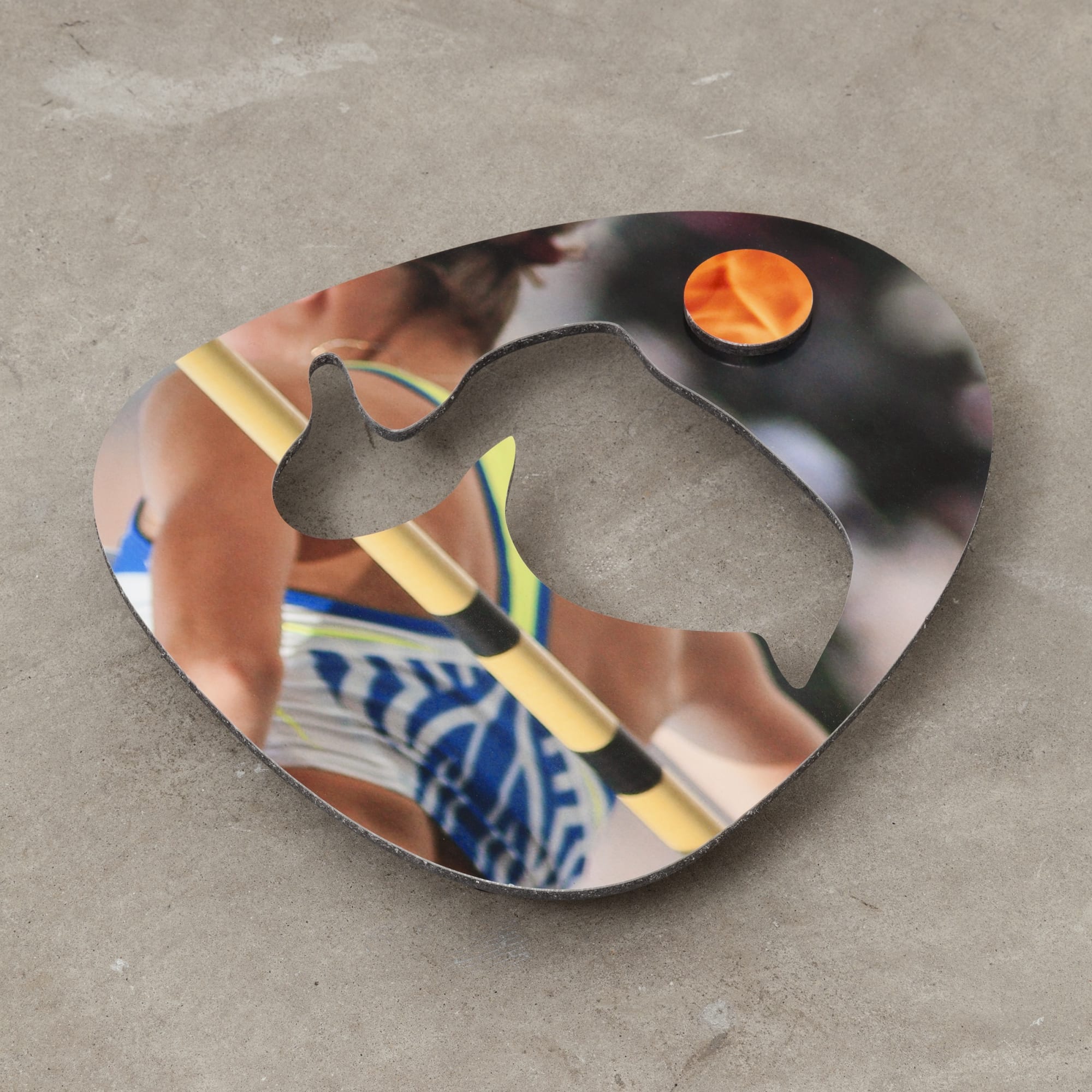 Kate Steciw Construction 001a, 2015 dye-sub on aluminum mounted to sintra 13 3/4 x 12 x 2 1/2 inches